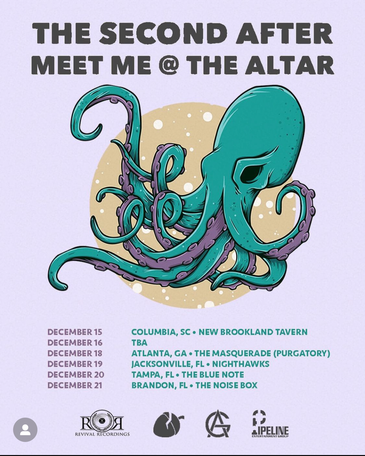 Meet Me @ The Altar - Tour Manager/Photographer/Driver