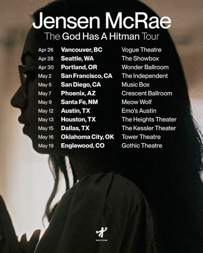 Jensen McRae - Tour Manager/Merch Manager/Photographer/Driver