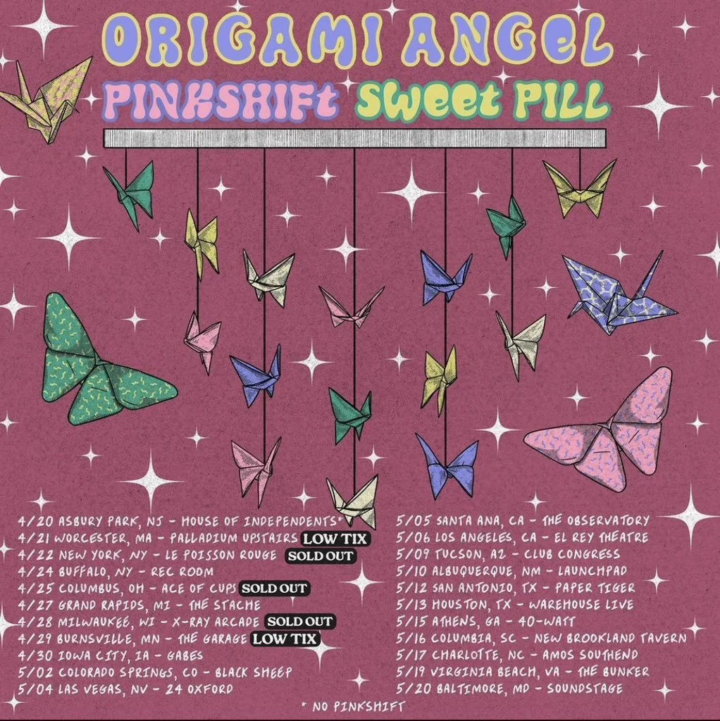 Pinkshift - Tour Manager/Merch Manager/Photographer/Driver