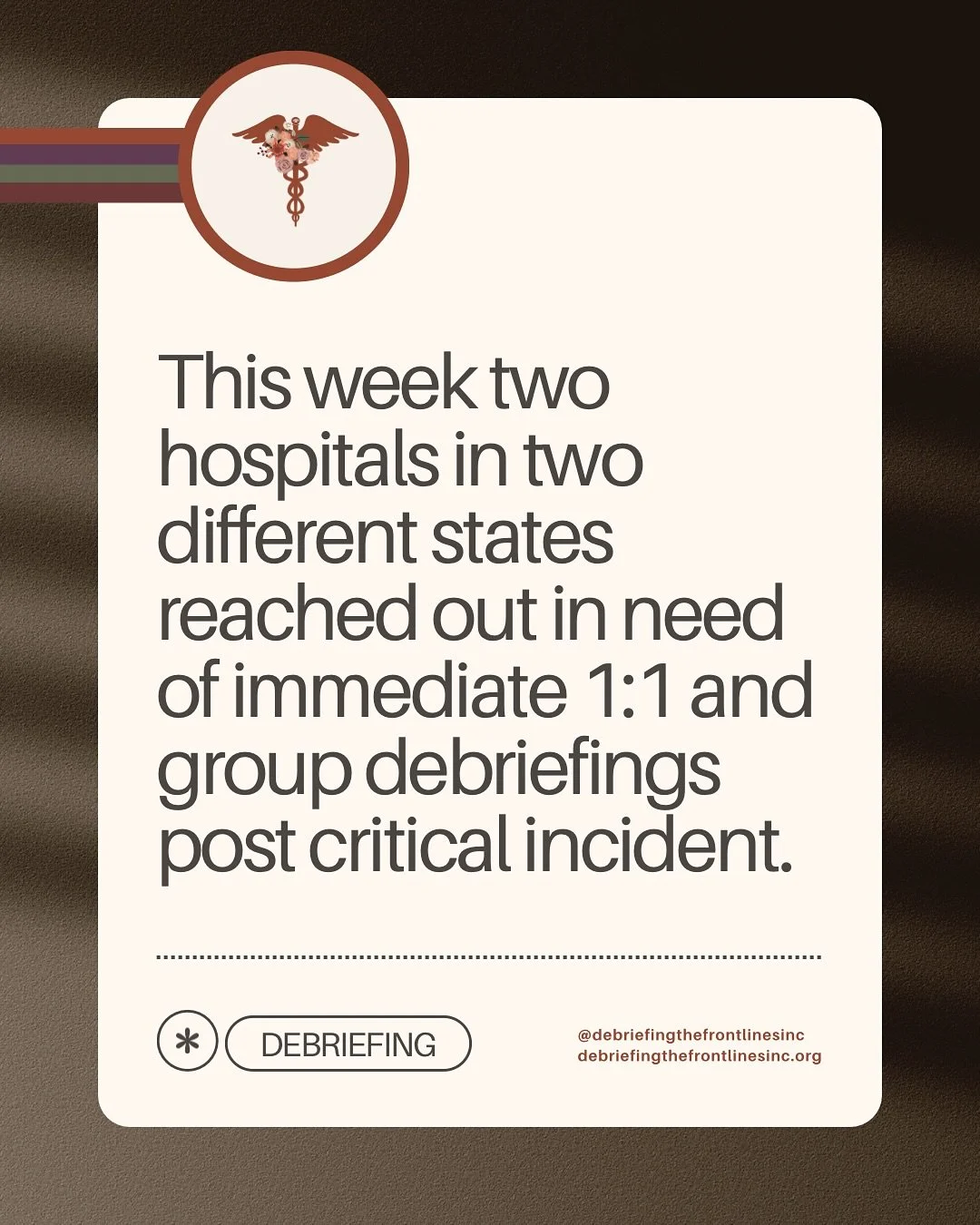 Moving forward with a trauma responsive approach requires a 
structured plan and trained facilitators. 

We acknowledge that structure requires an energetic and financial commitment, one that actively resists re-traumtization. 

We invite leaders, ch