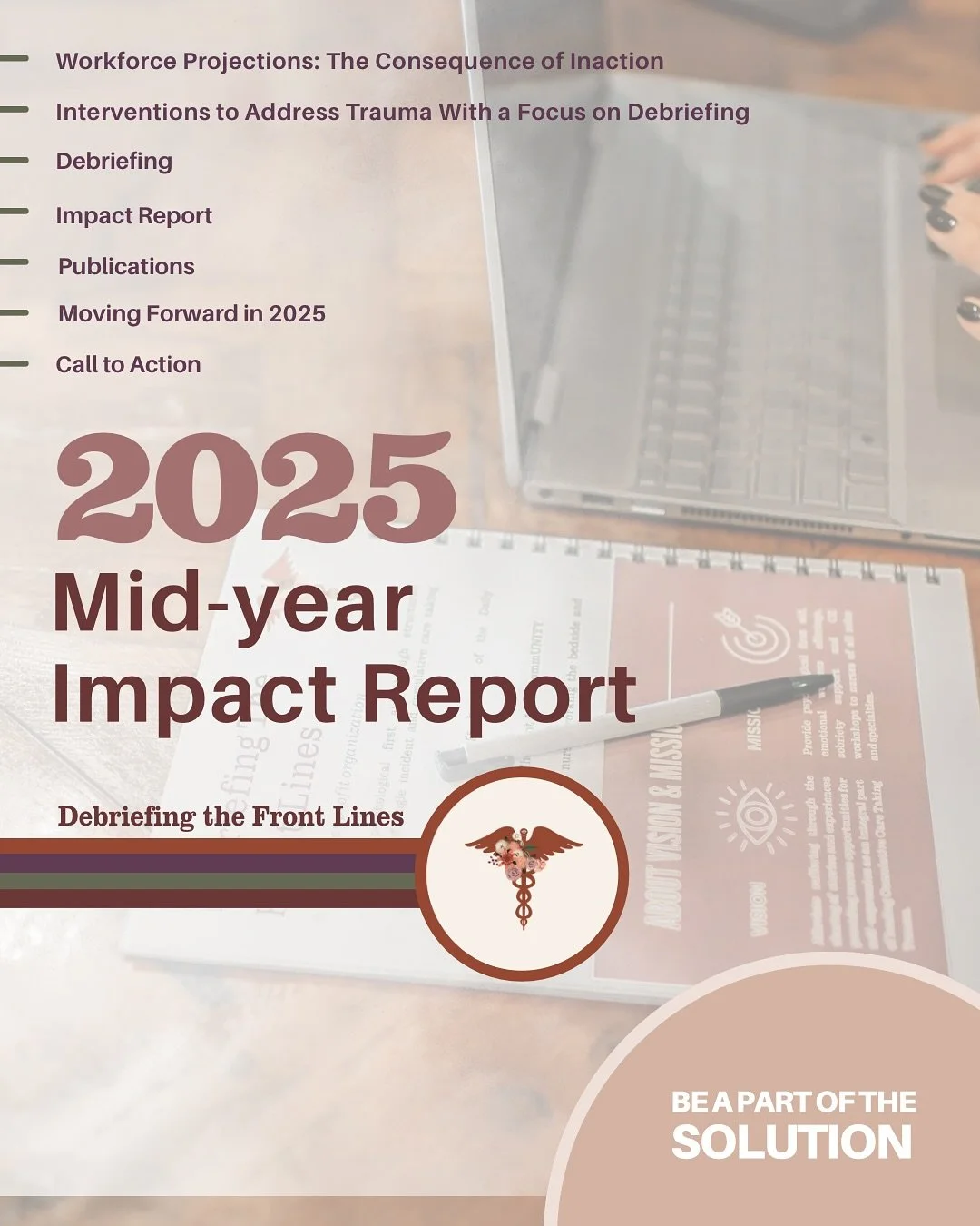 It&rsquo;s National Nonprofit Day and we&rsquo;re excited to share Debriefing the Front Lines 2025 Mid-year Impact Report. 

We know it&rsquo;s a bit late, but we&rsquo;re forgiving ourselves for the (grassroots) tasks left undone. 

These numbers ho