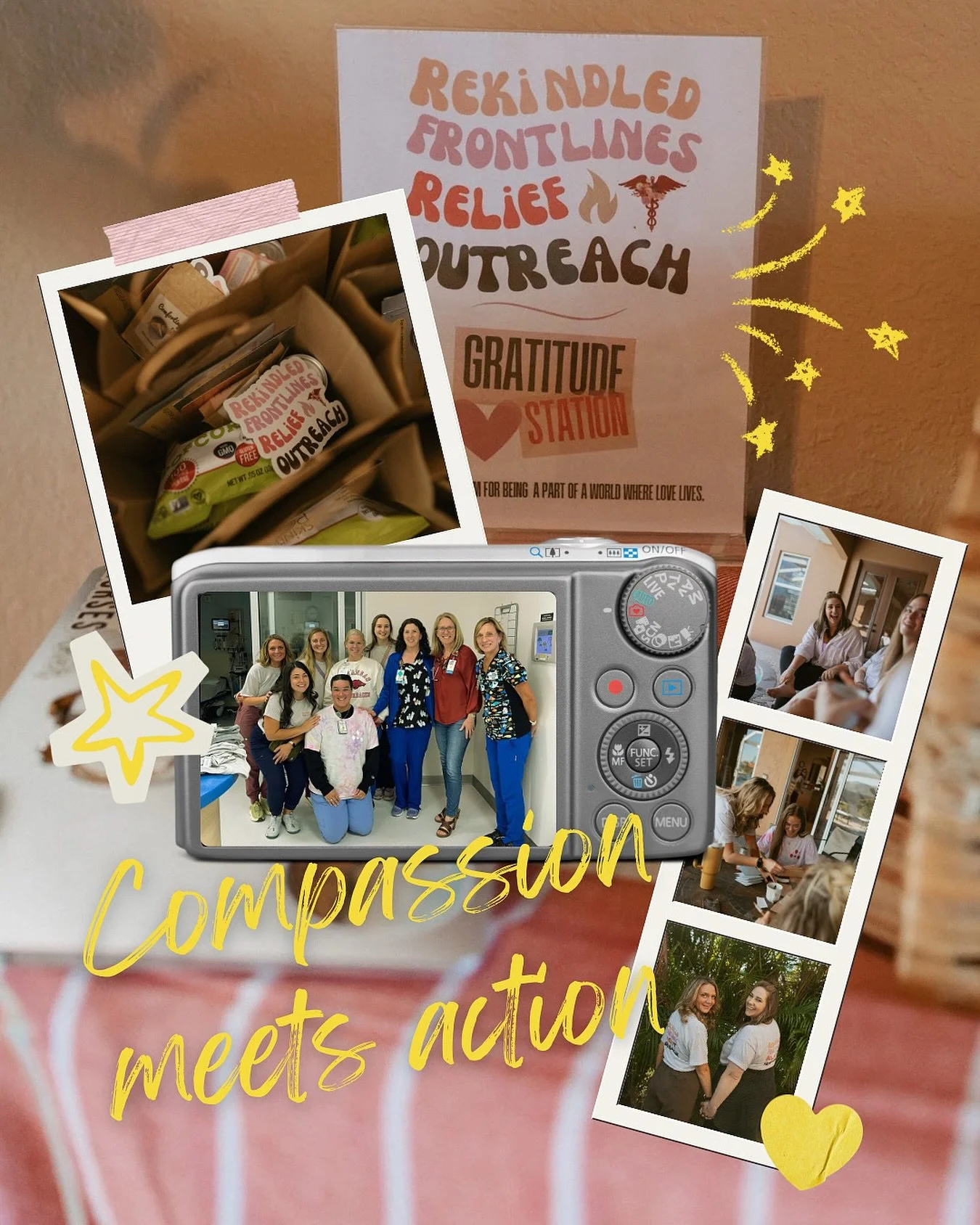 Compassion in Action! 💛
Yesterday the Rekindled Frontlines Outreach Nurse Team signed their Letter of Commitments and began fundraising! We can&rsquo;t wait to introduce you to the team of nurses from across the country - from wound care, ER, critic