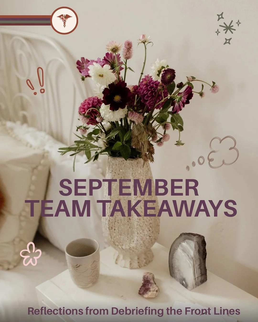 We&rsquo;re back with DTFL monthly Team Takeaways series where Kacie @whole.soul.recovery 
Michelle @thepediatricnursecoach Janaye @rootedmindsnurse and I @the.ceu.nurse share our personal reflections with coinciding pictures from the previous month.