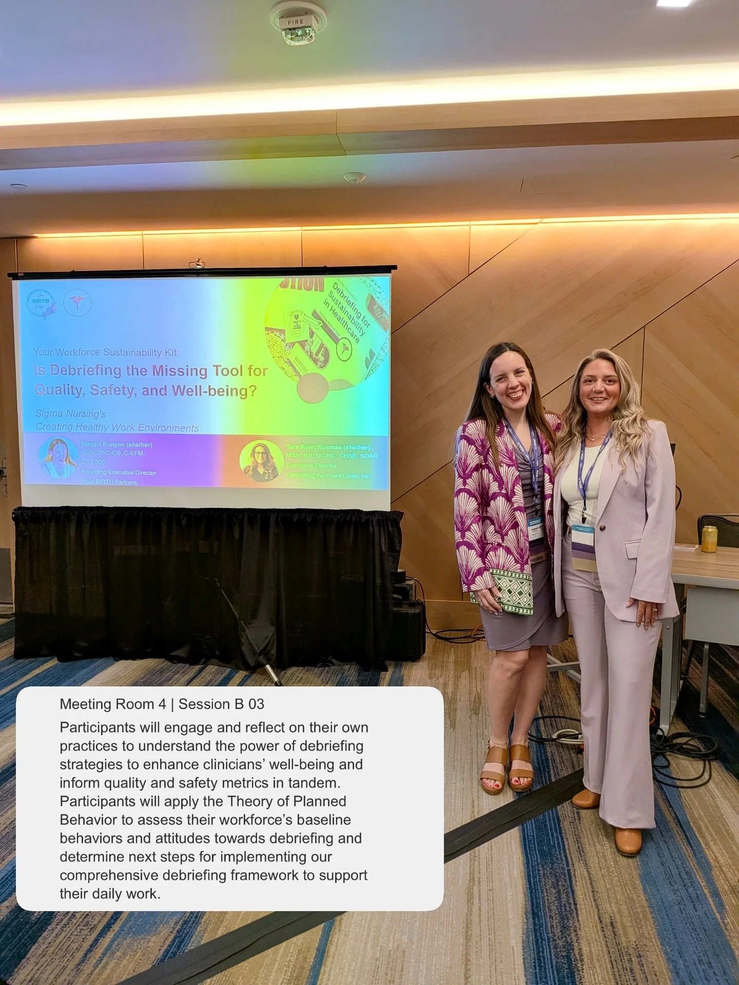 Sigma was a whirlwind of presentations, connections, learning, and laughter!

Dr. Westcott warmly welcomed us, encouraging conversations and photo opportunities. We discussed her Doctorate of Coaching and Mentorship, sparking reflections  about my ne