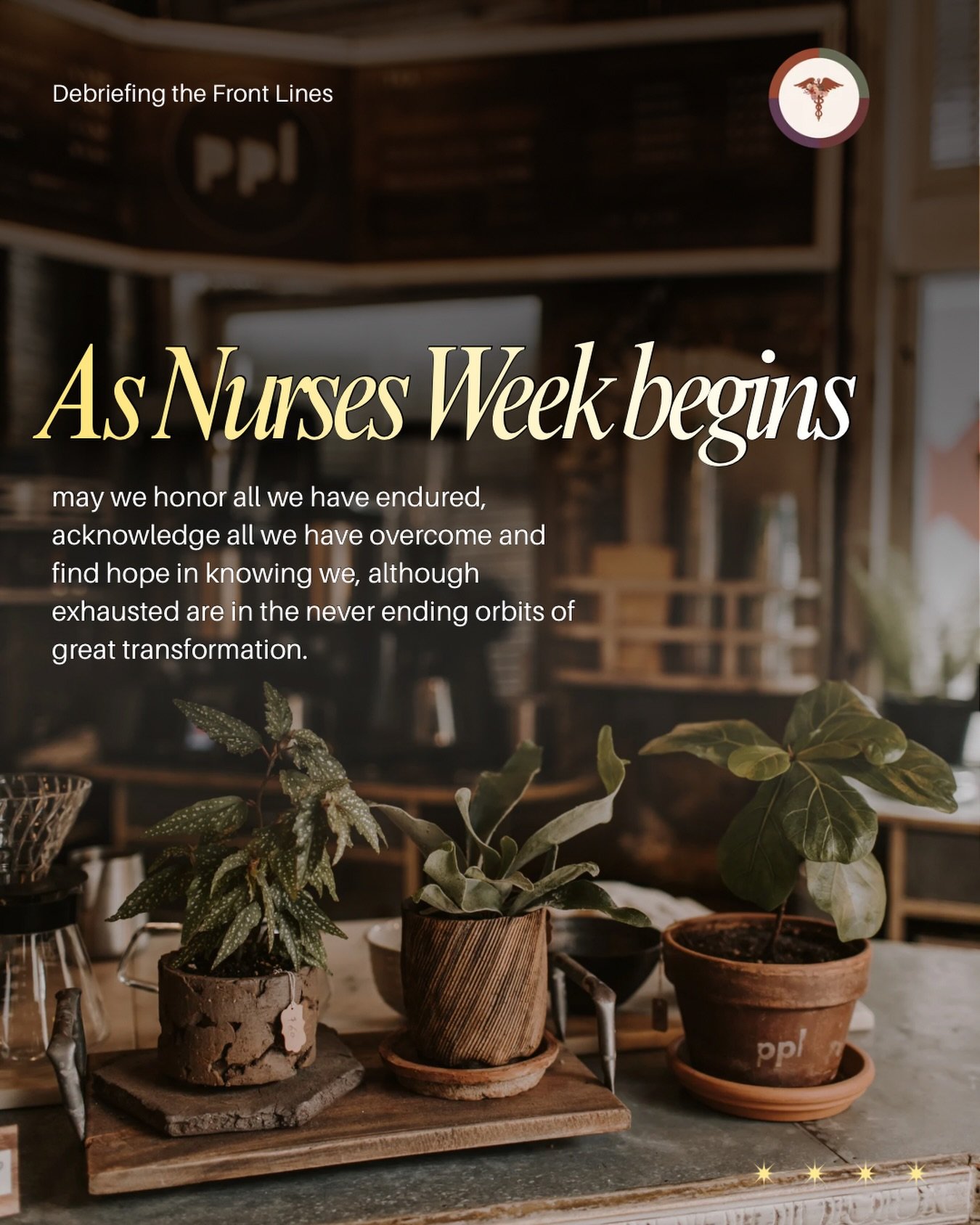 Honest about the facts. Hopeful for the future. 

In the noise, truth, disappointments, and joy that Nurses Week often brings for many of us, we hope you take a moment to acknowledge and honor all you have endured and overcome to be the nurse you are
