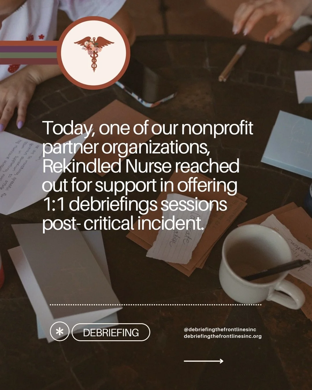 We&rsquo;re sharing this not for recognition but to emphasize the significance of healthcare institutions having systems + structures in place before a critical incident occurs. 

The aftermath of critical incidents are messy, emotions are high even 