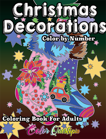 color questopia - wonderful winter number coloring - AbeBooks