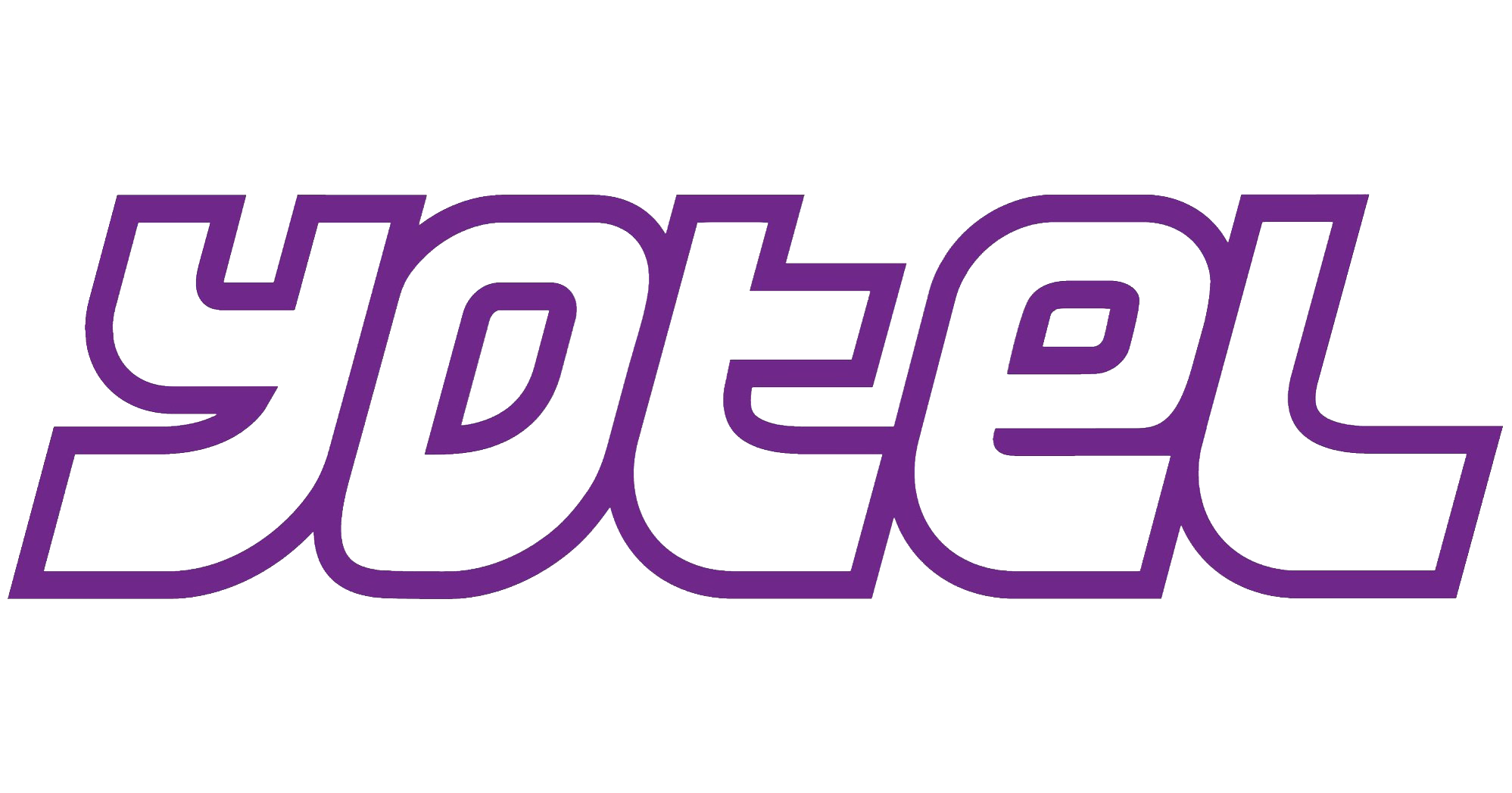 The word "SPEED" written in purple outlined letters with a futuristic font.