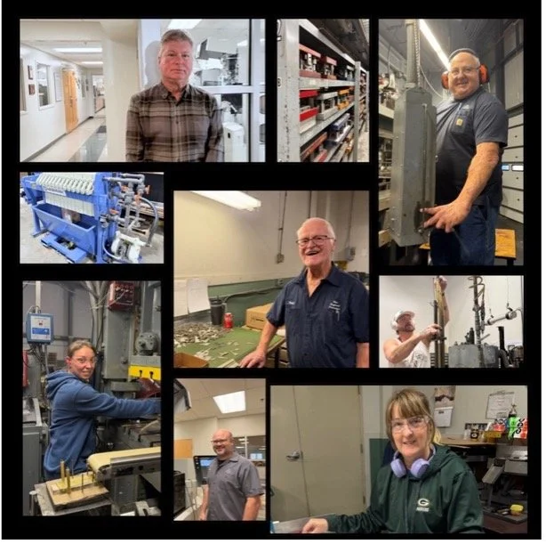 collage of workers
