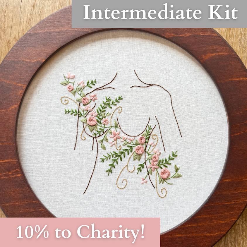 The Survivor Embroidery Kit with Video Tutorial
