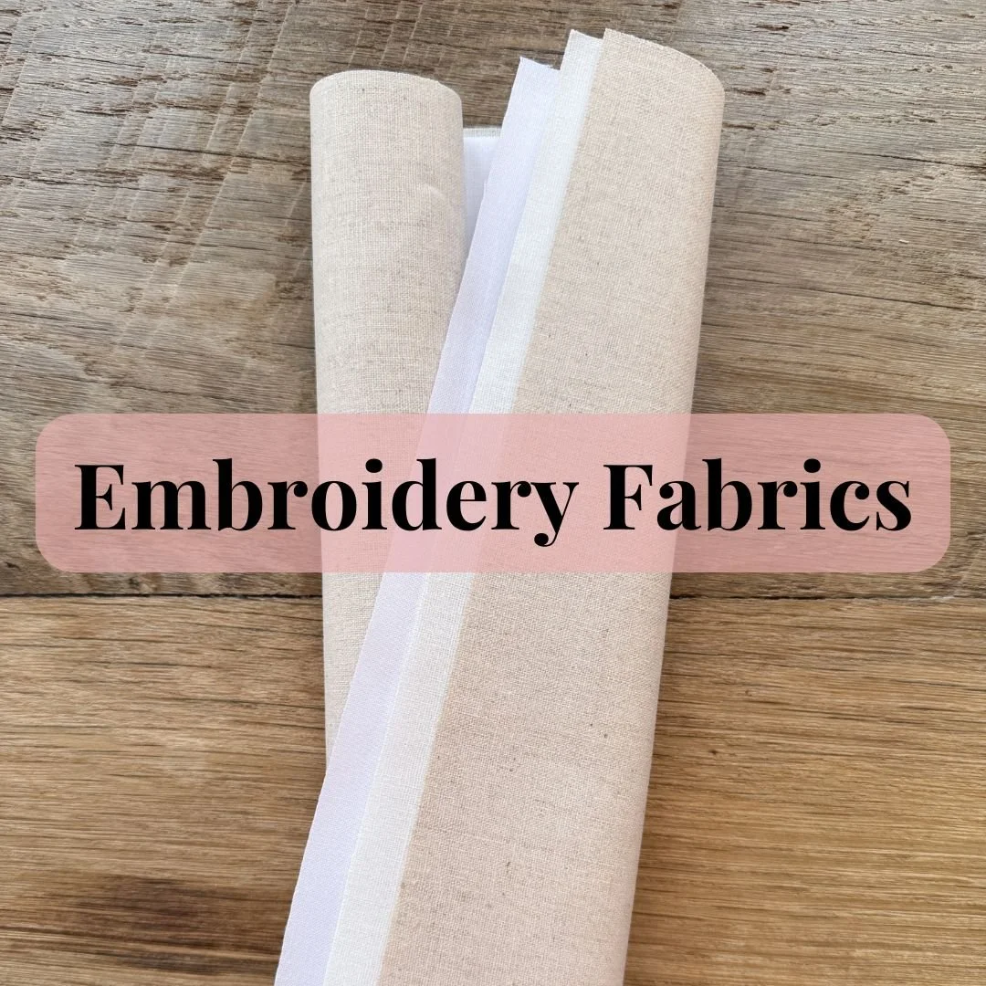 Embroidery Fabric *NEW colors added!*