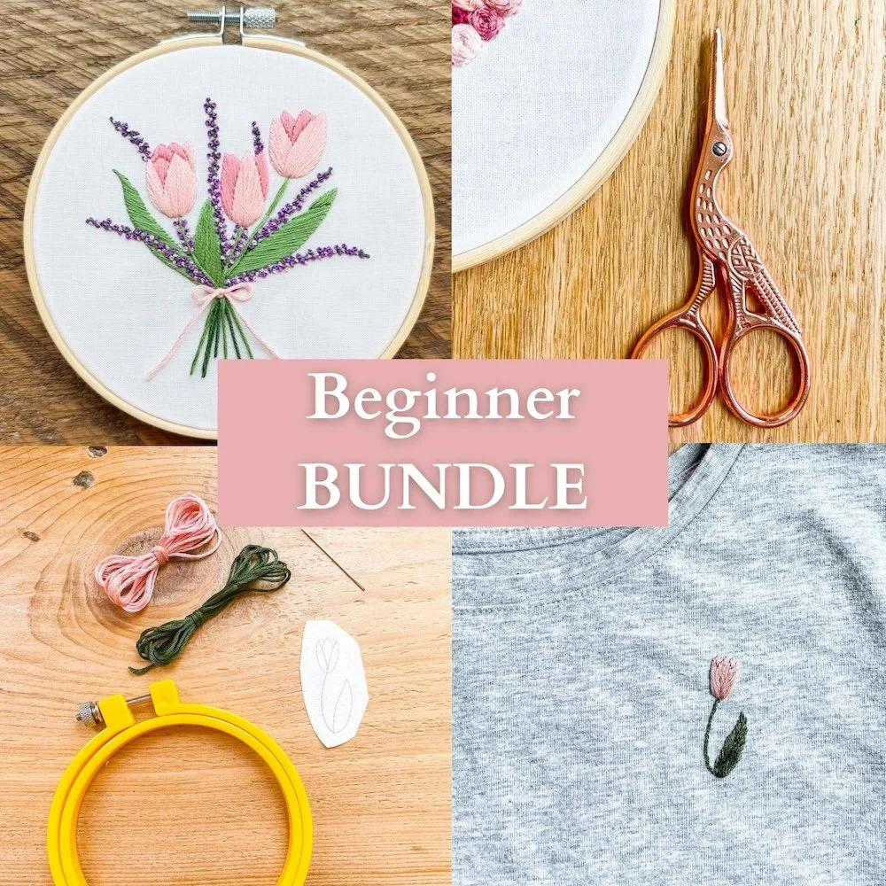 Tulip Embroidery Bundle