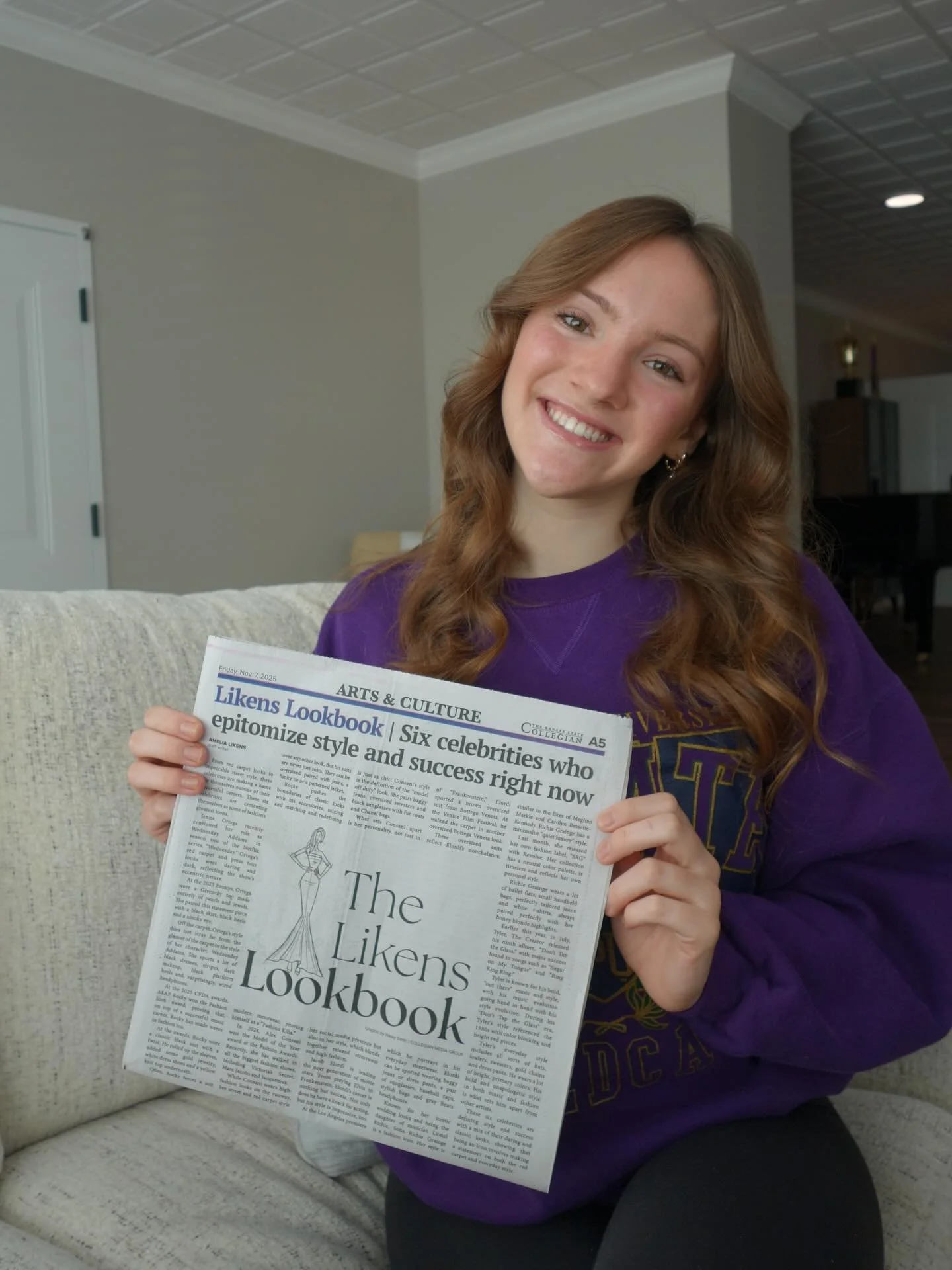 We&rsquo;re excited to share that Amelia Likens, minoring in Fashion Studies, has recently launched The Likens Lookbook, a weekly column about all things fashion that can be found in the arts and culture section of The Kansas State Collegian. &ldquo;