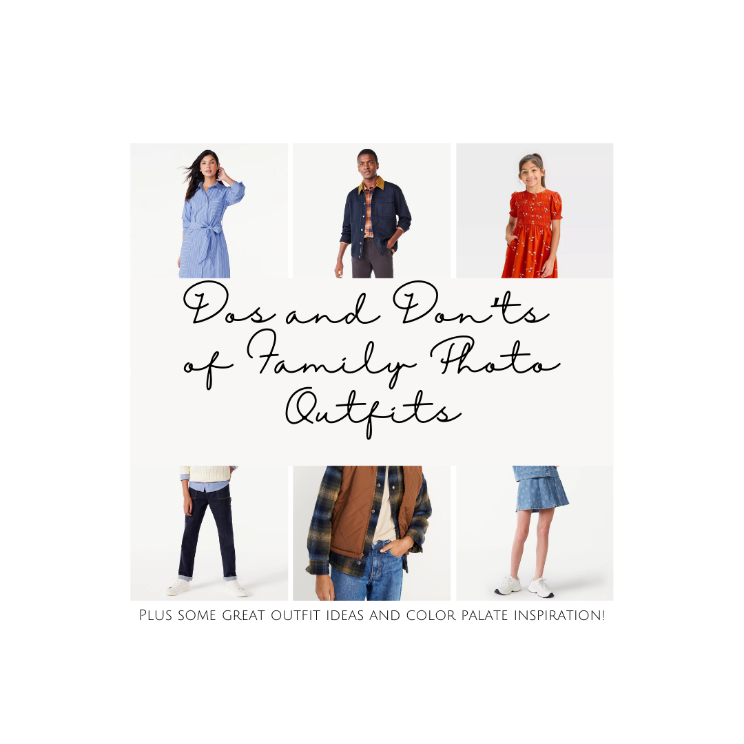Dos and Don'ts of Family Photo Outfits