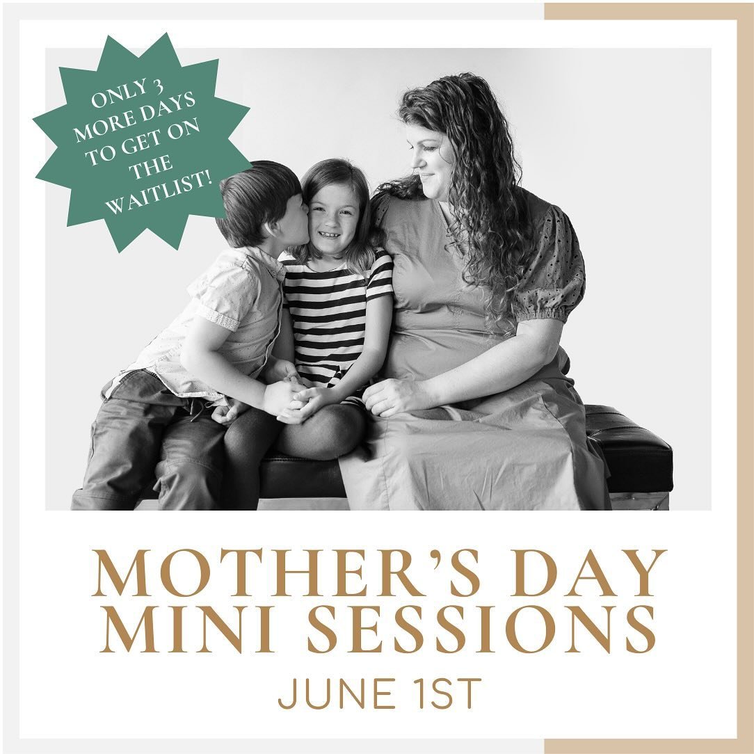 📸 What moms really want this Mother&rsquo;s Day are beautiful pictures with their children to last a lifetime.

🤍 It&rsquo;s time to start thinking about what to get our moms for Mother&rsquo;s Day.

Or time to start dropping hints about what you w