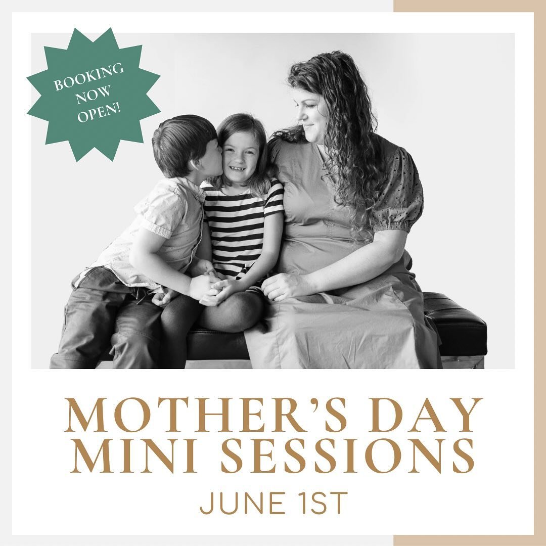 🎁 This year, give mom the gift of time with a beautiful black and white mini session with her babies. 

📸 Whether her kids are grown or still little ones, she will never regret having more memories with her kids.&nbsp;

She will get the experience 