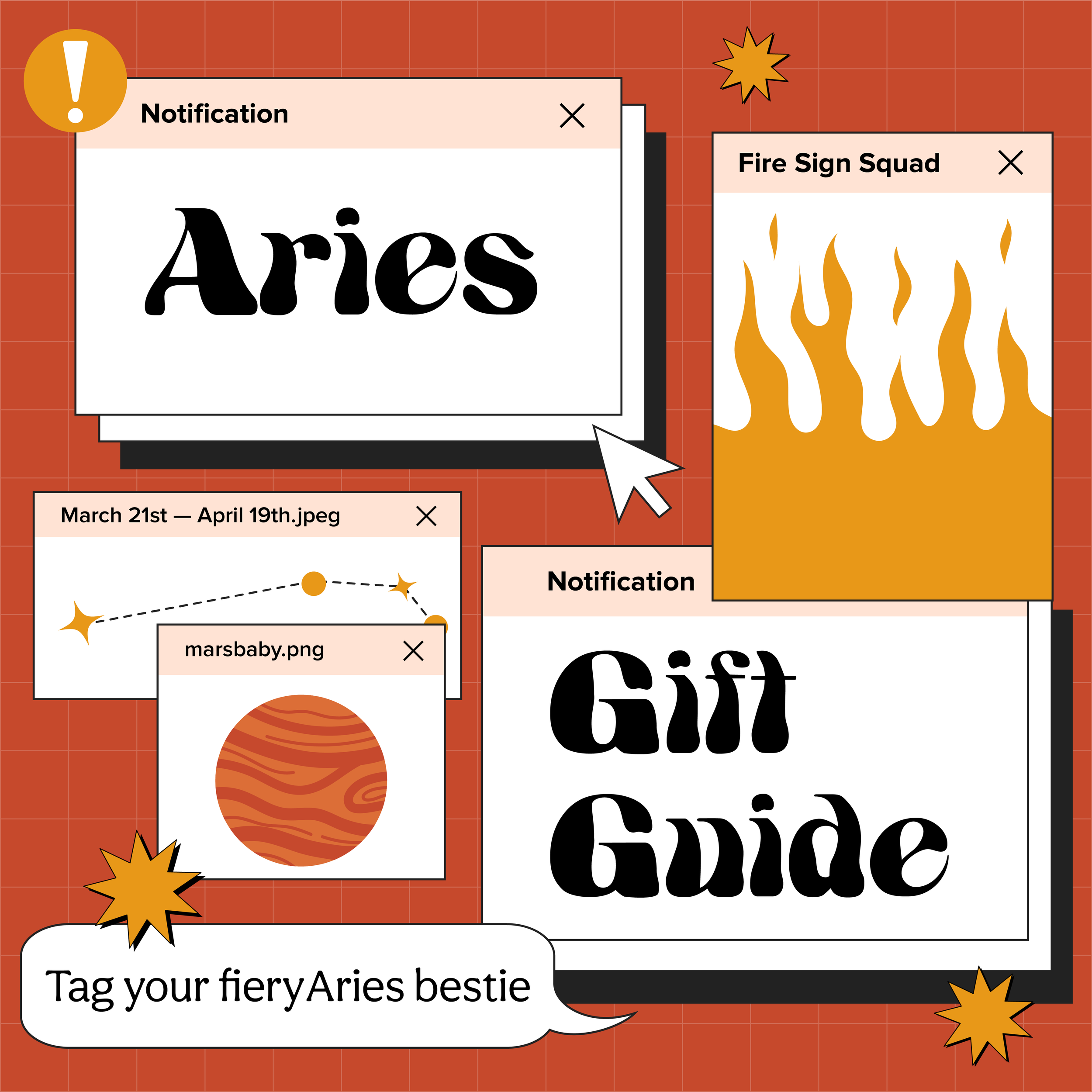 Zodiac-Themed Instagram Post Design