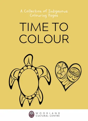 Indigenous Cod Colouring In Colouring Pages — Keepers of the Water