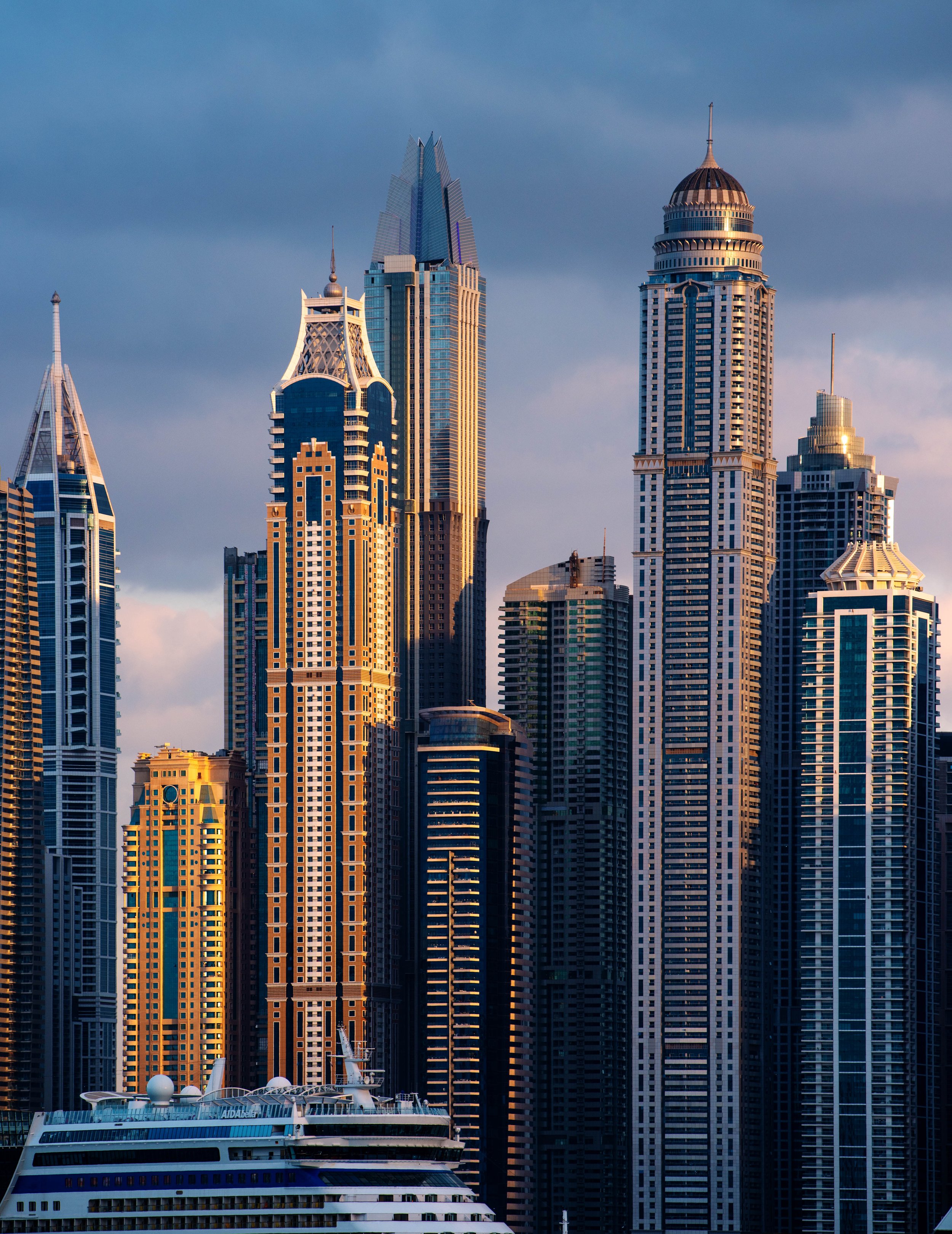 Dubai Marina Buildings 