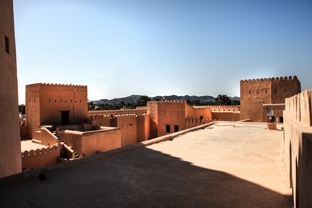 Nizwa Fort Oman, a historic and most viisted place in Oman. 