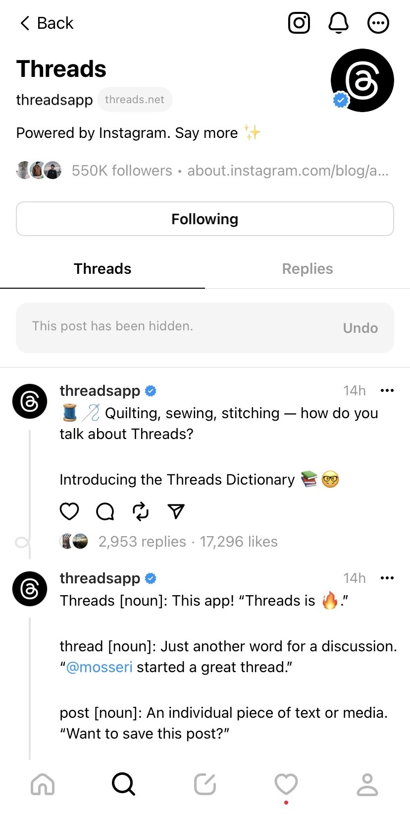 Threads App by Meta