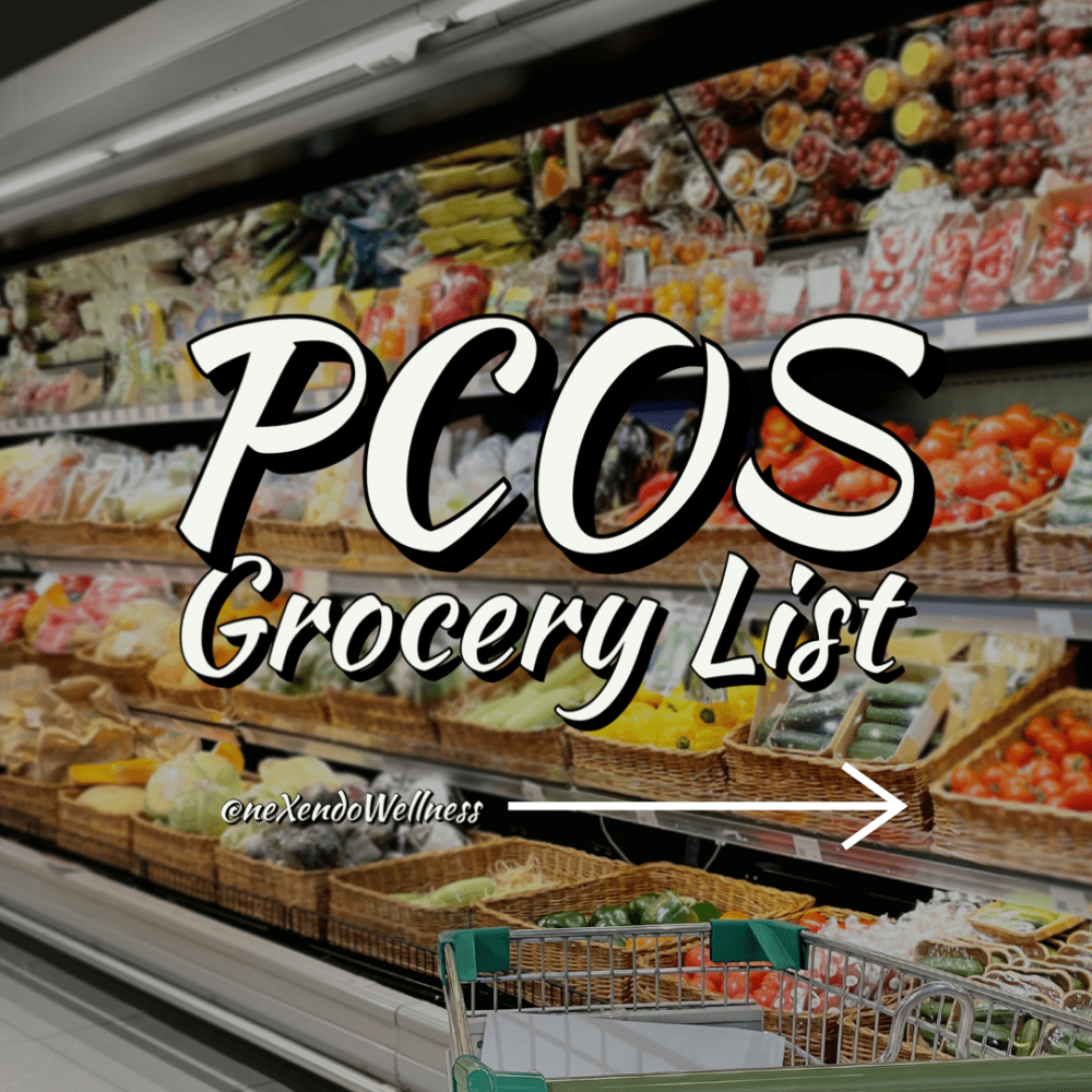 Grocery List for PCOS