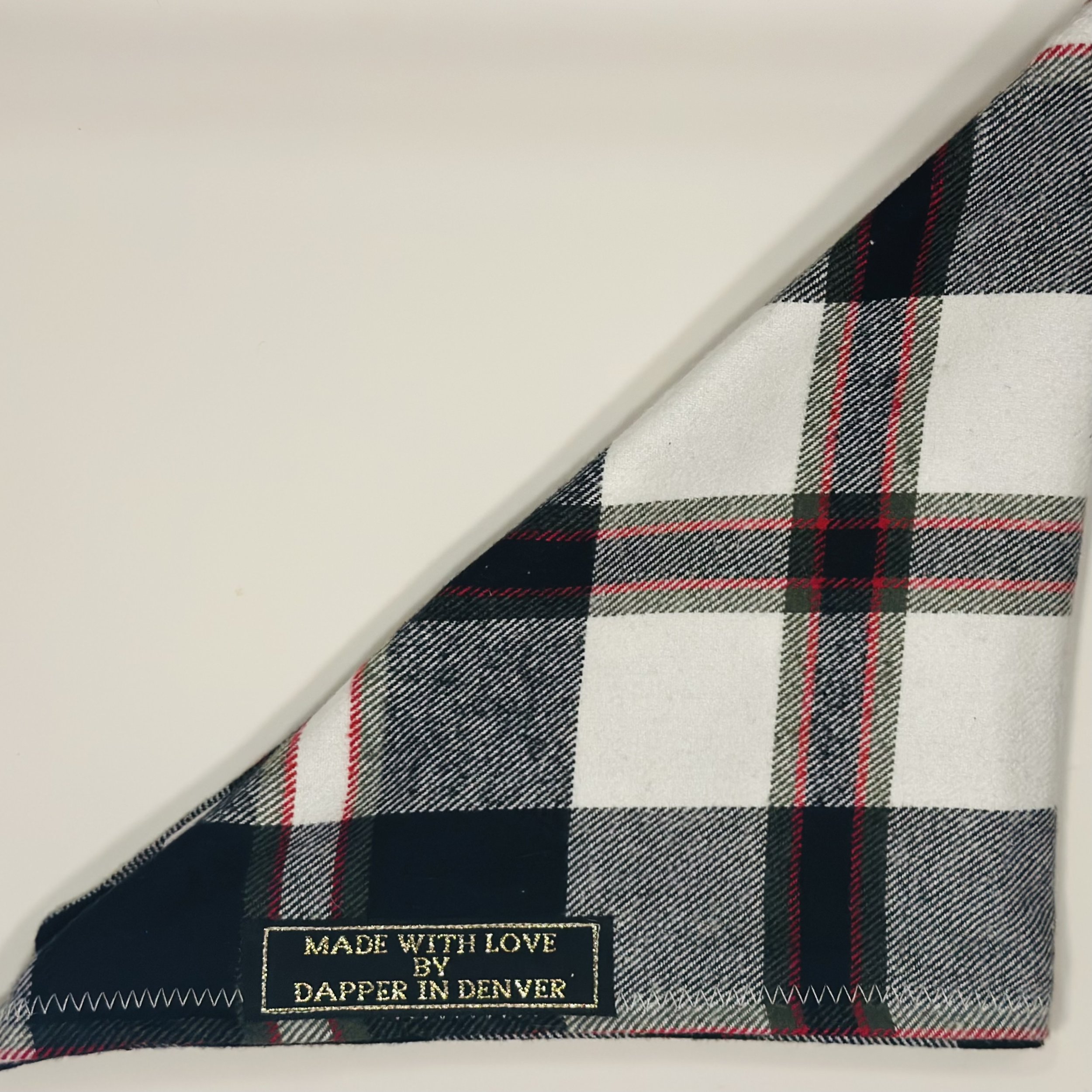Black, Red, Green Flannel