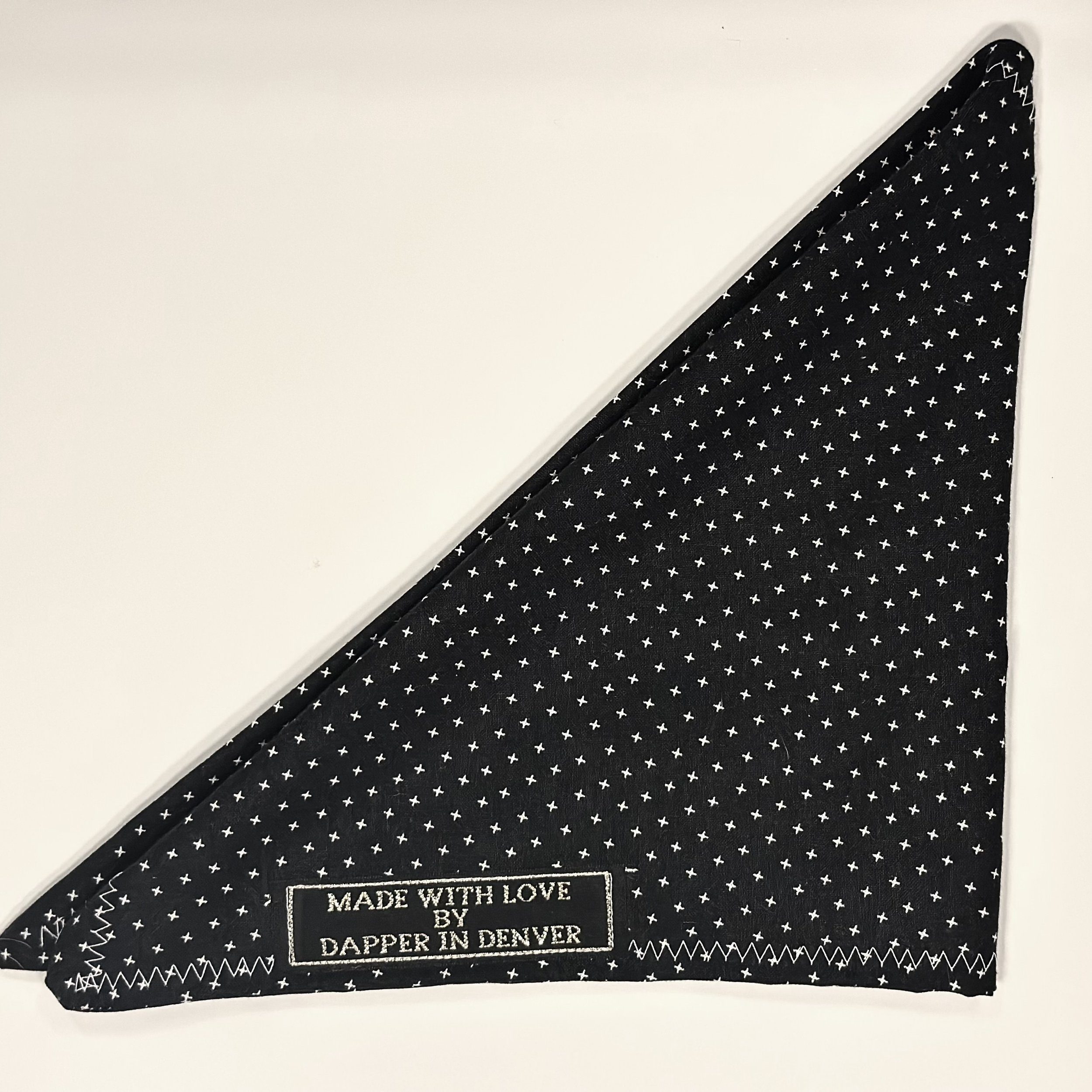 Navy/White Cotton