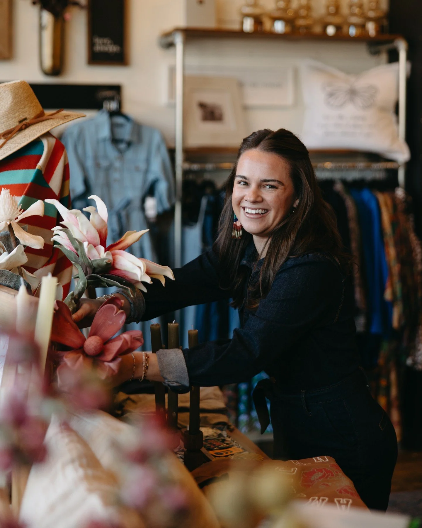 What makes @theophilus_brevardnc truly special is its people. A dedicated team of women, ages 15 to 70+, brings warmth and care to everyone who walks through the door. Led by Customer Care Manager Carson Allender and Inventory Manager Claire Hall, th