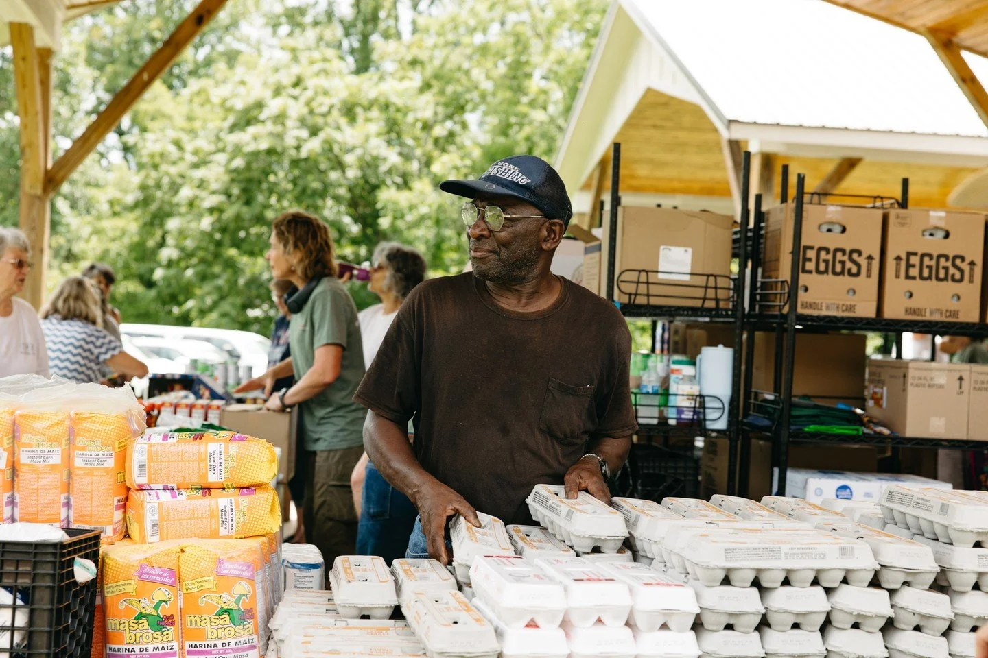@hungerfreetc is working to ensure no neighbor goes without access to healthy food. The organization has grown from a single mobile food pantry in 2018 into a countywide effort. At the heart of their mission are four weekly mobile markets that bring 