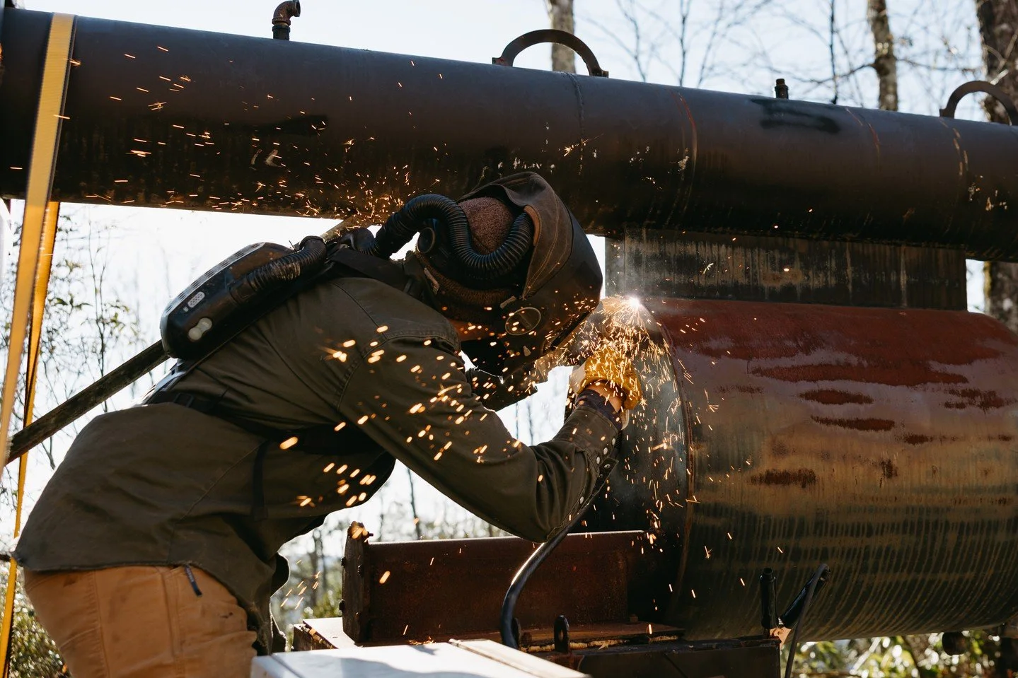 From custom fabrication to on-site welding, @lambertslabor_ brings serious skill and a creative eye to every project. Their fabrication shop handles everything from aluminum work and delicate TIG welding to heavy equipment repair, while their mobile 