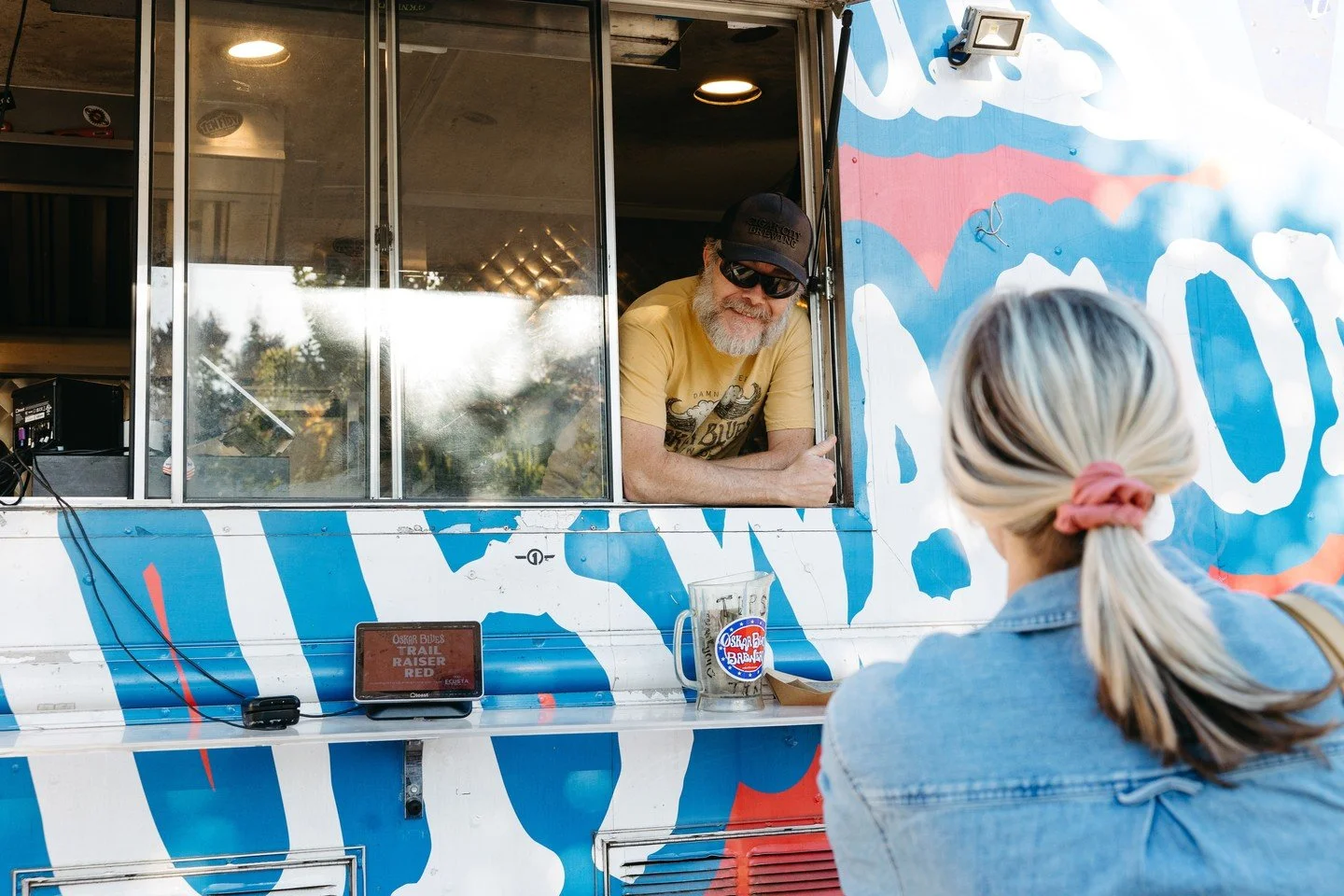If you've spent any time at @oskarblueswnc, chances are you've spotted the CHUB Wagon. Parked right outside the brewery, it's a pretty solid place to grab a burger and fries while you hang out, catch up with friends, and enjoy a beer or two.