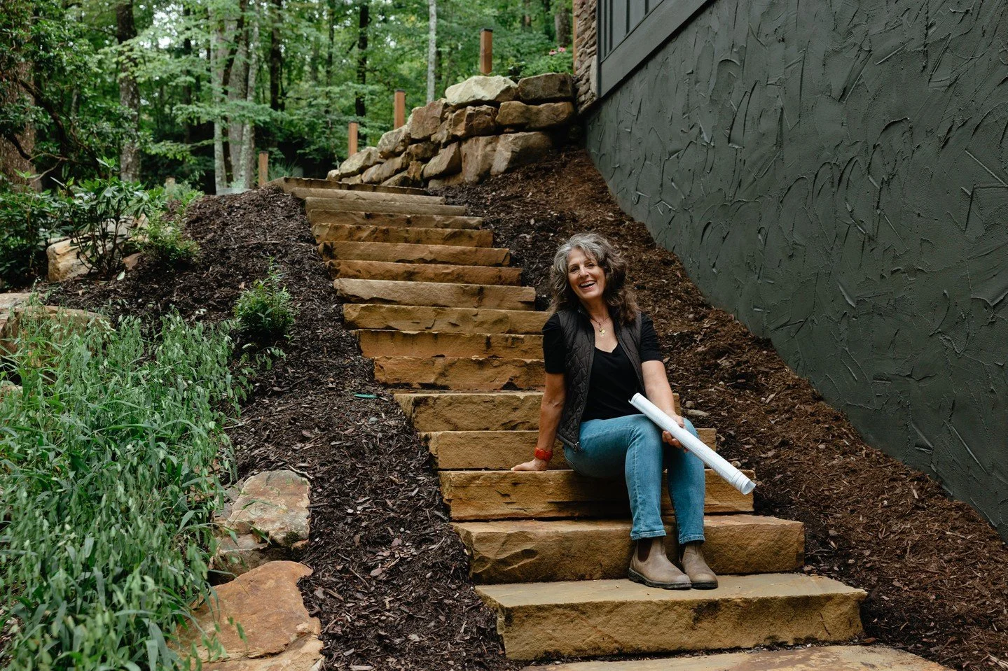 Julie Guy brings more than 30 years of expertise and intuitive artistry to outdoor living in WNC. Through Julie Guy Designs, a branch of Browning Design Group, Julie approaches each project with careful site analysis and a keen understanding of how a
