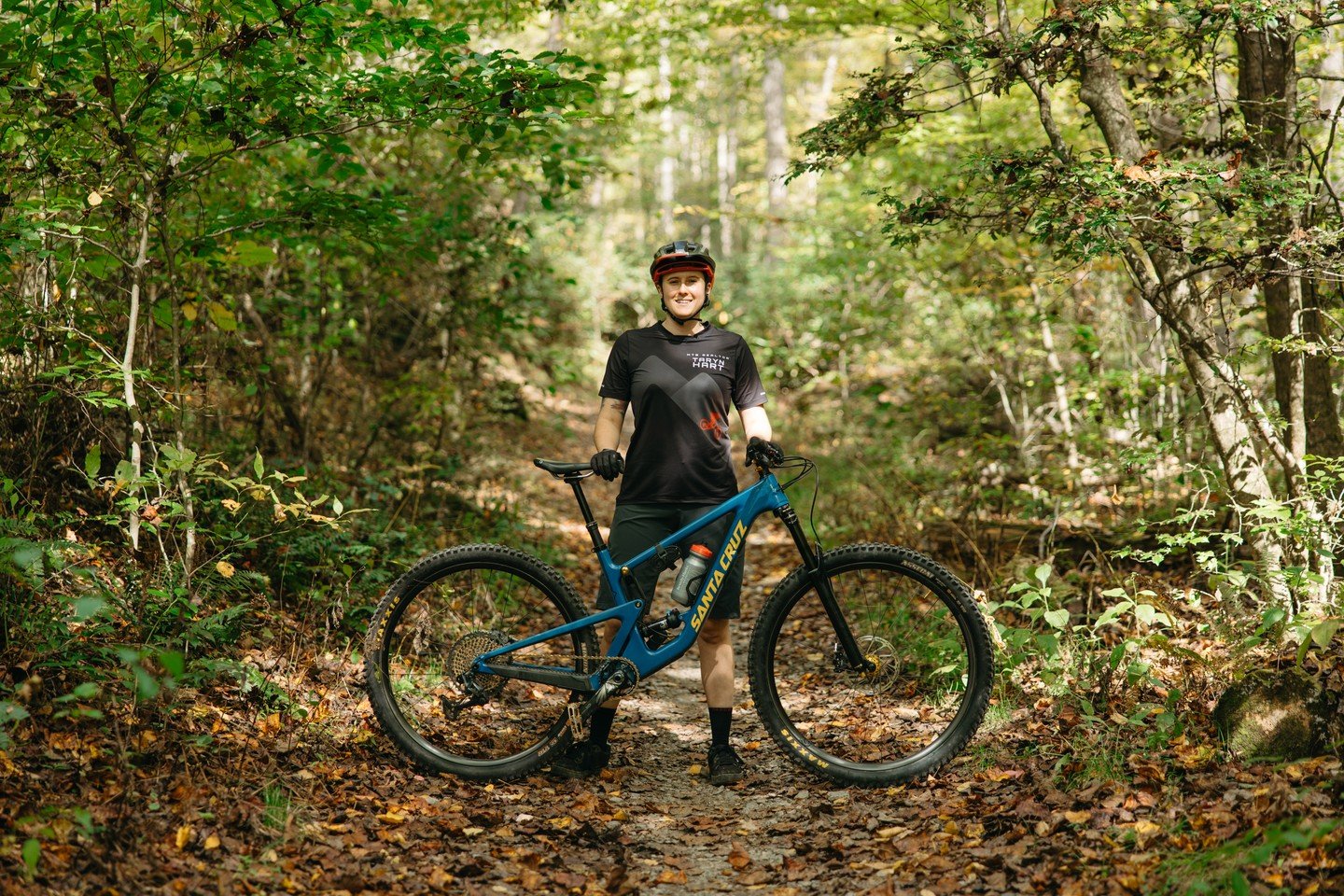 "Think Big, Ride Hard, Enjoy Home" is @mtb.realtor's slogan. Brevard&rsquo;s "mountain bike realtor,&rdquo; Taryn Hart helps people find more than a house&mdash;she helps them discover a lifestyle filled with adventure, community, and 