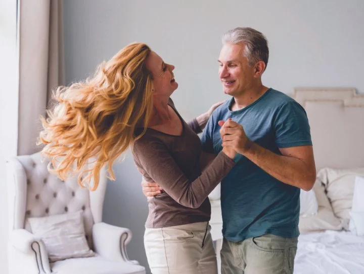 Menopause changes intimacy, but honest communication keeps couples connected.