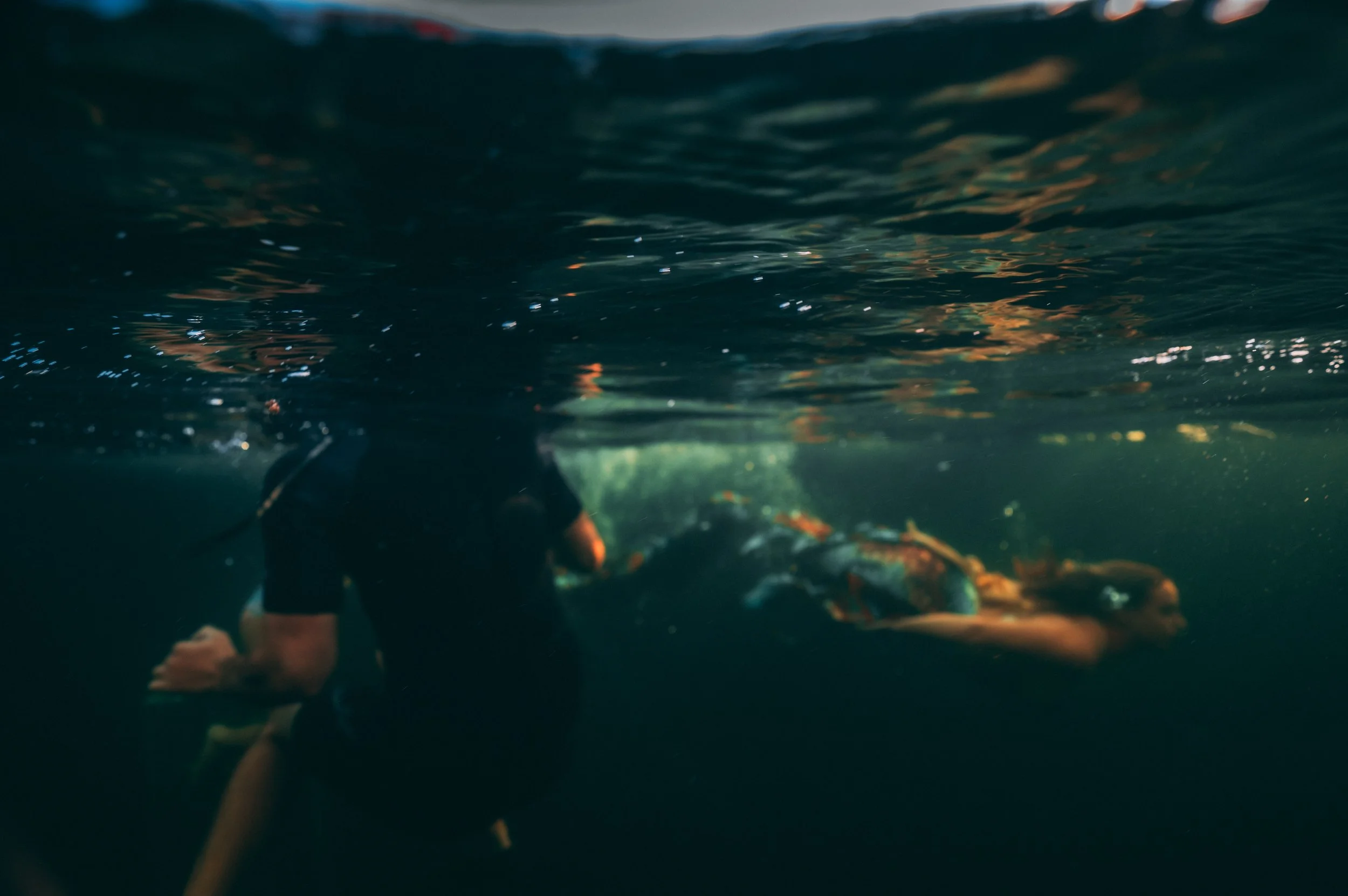haunted lagoon, 10_28_23, snorkelers with mermaid.jpg
