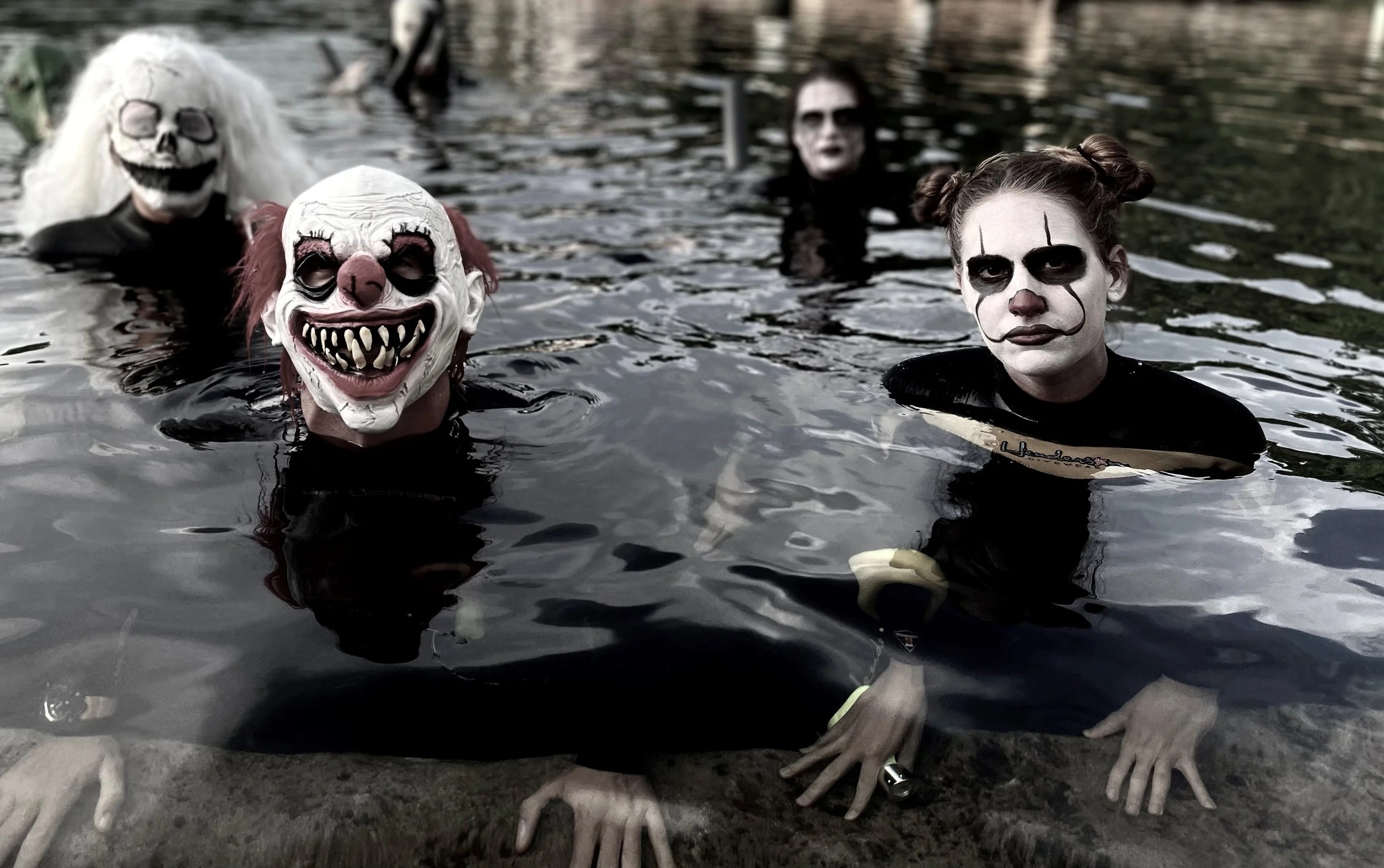 Scary Instructors in Costume in Lagoon, Haunted Lagoon, 10_2021, Instructor.jpg