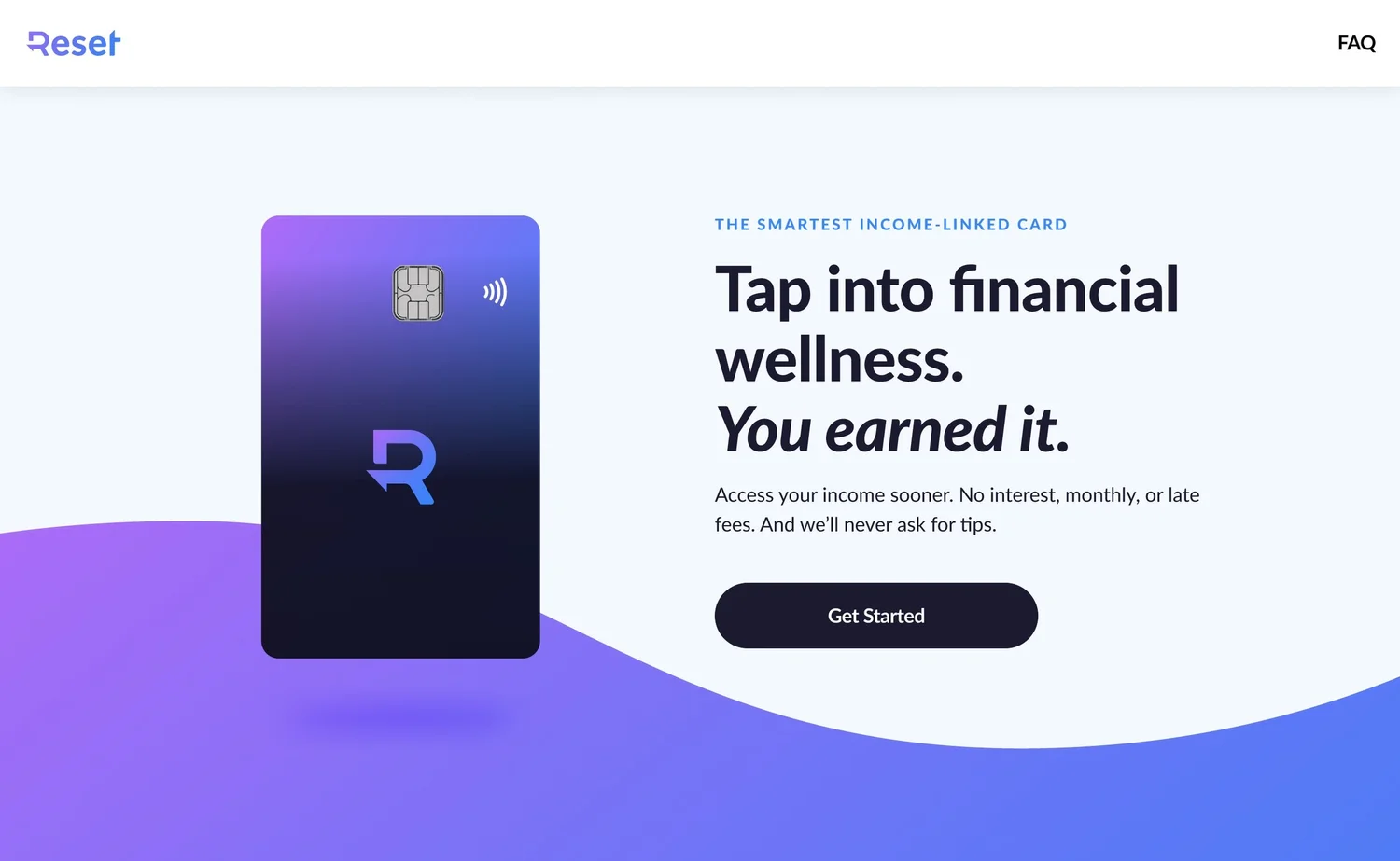 Reset, work sample 1