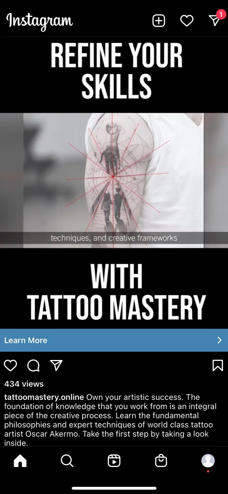 Instagram paid media