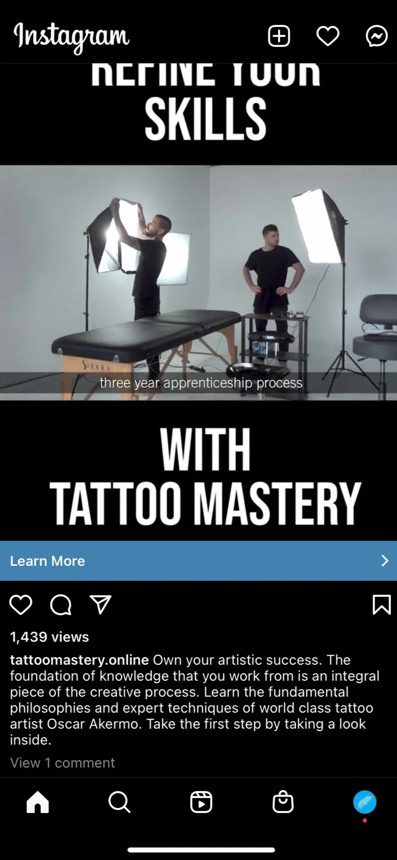 Tattoo Mastery, work sample 9