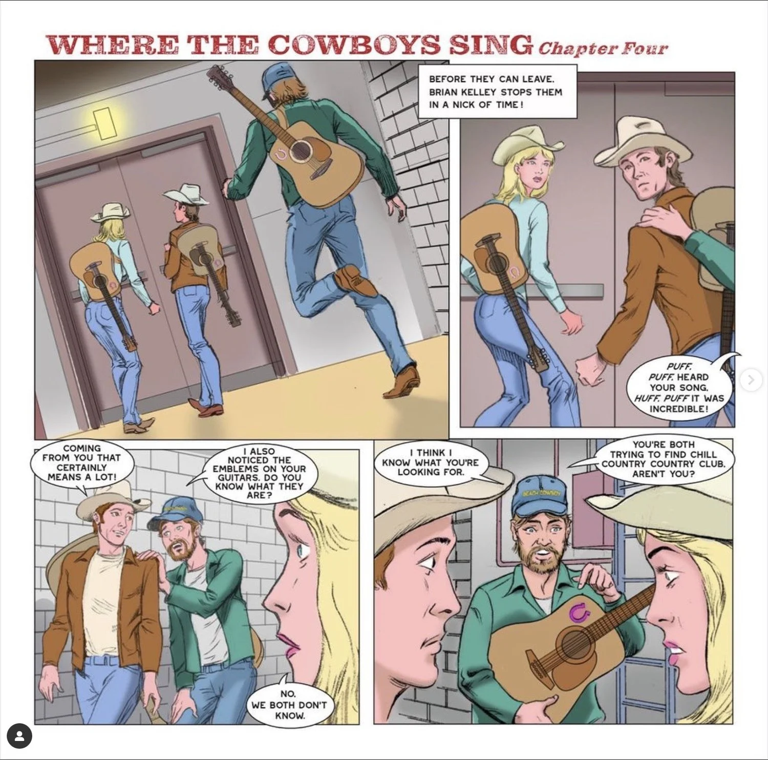 Chill Cowboy Country Club, work sample 7