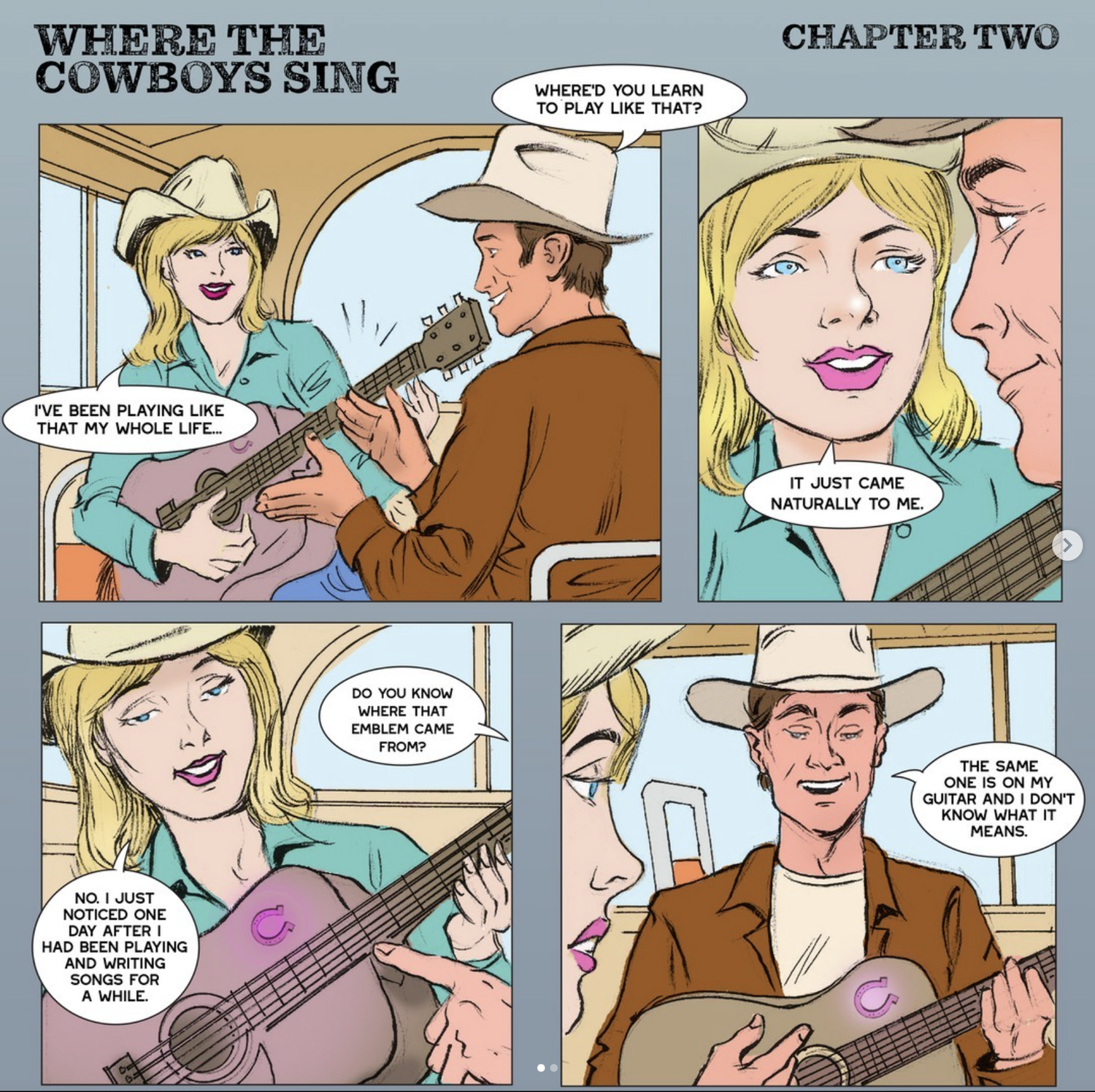 Chill Cowboy Country Club, work sample 4