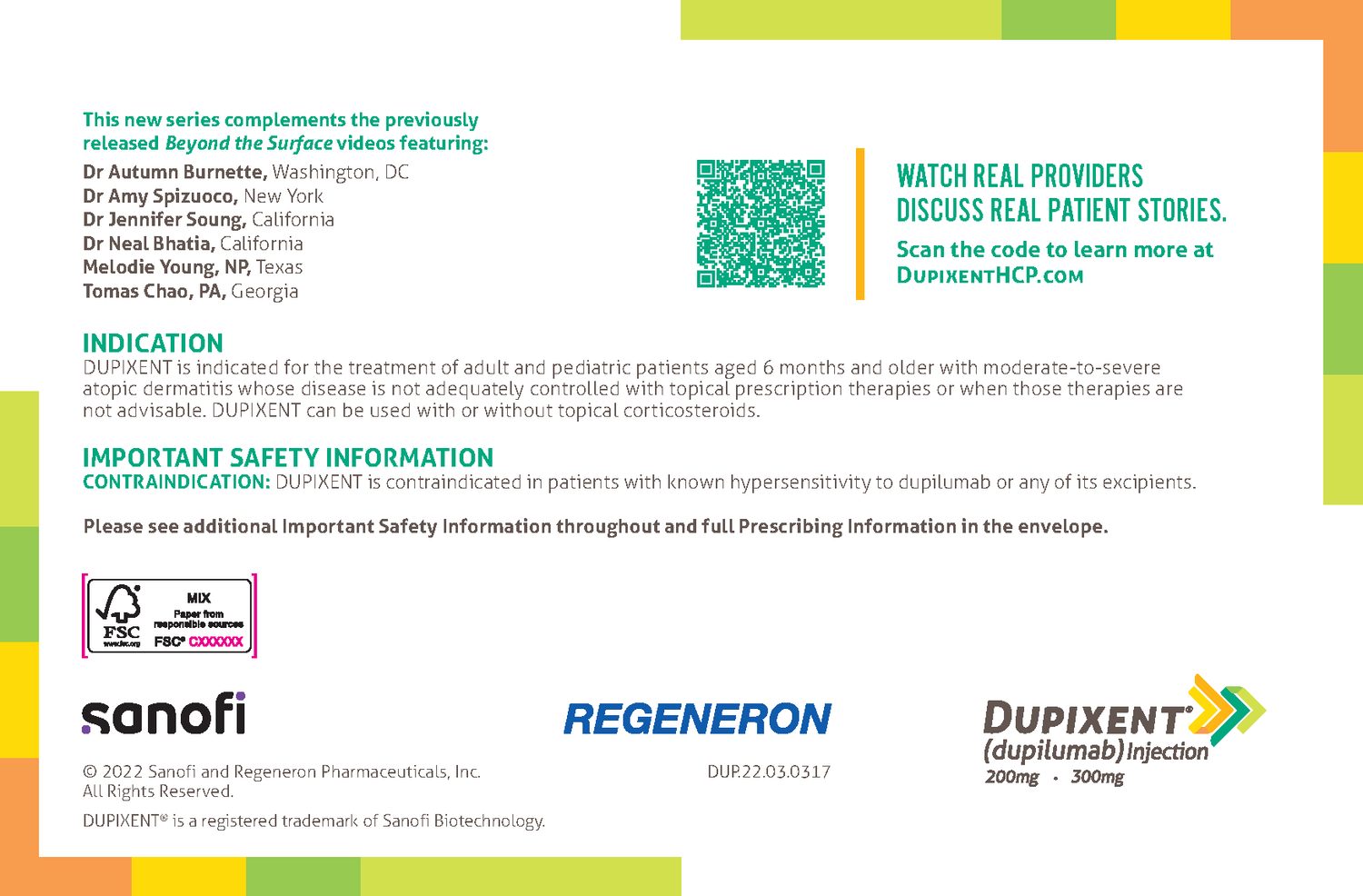 DUPIXENT, work sample 5