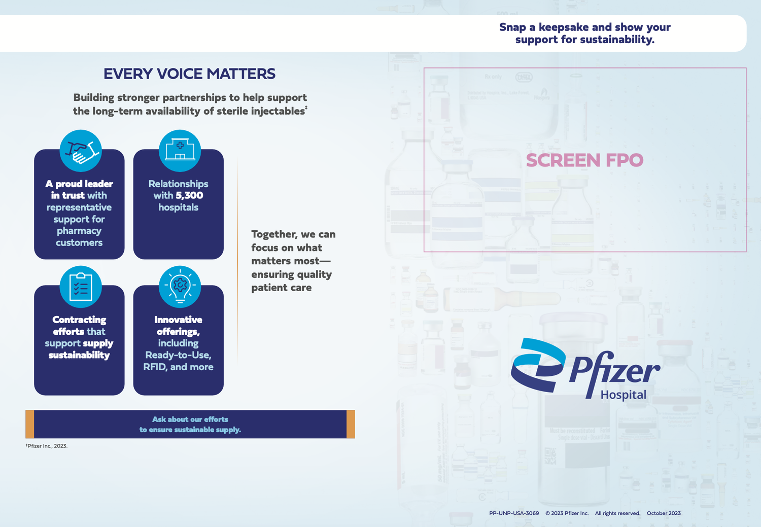 Pfizer Hospital, work sample 2