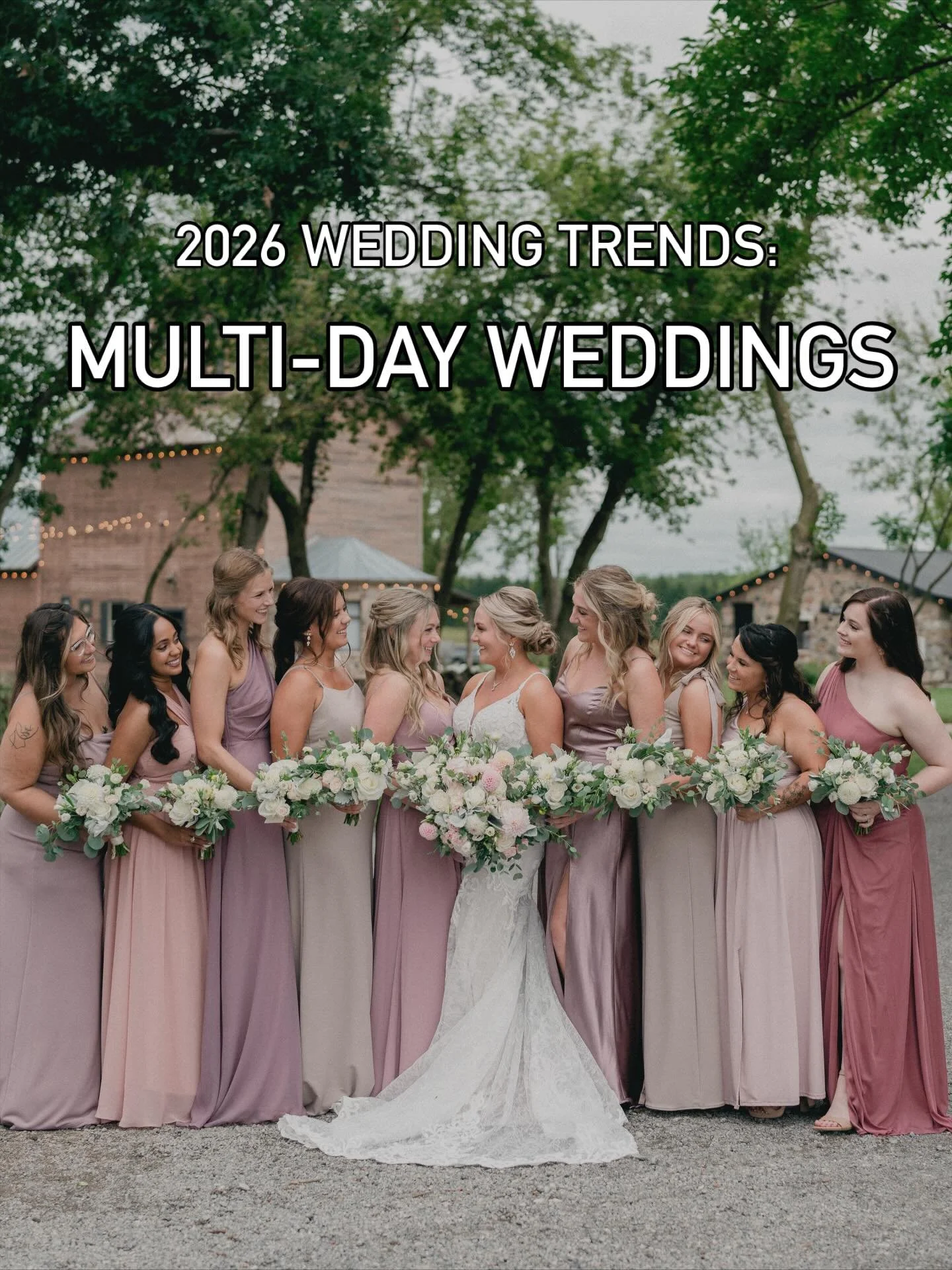 POV: You just found the wedding venue that does literally everything for you.
‼️ Only a few 2026 dates left! 

At The Mill District, your entire wedding weekend is INCLUDED:

🏠 a stay on site with your bridal party (lodging for 12) &mdash; 3 days / 
