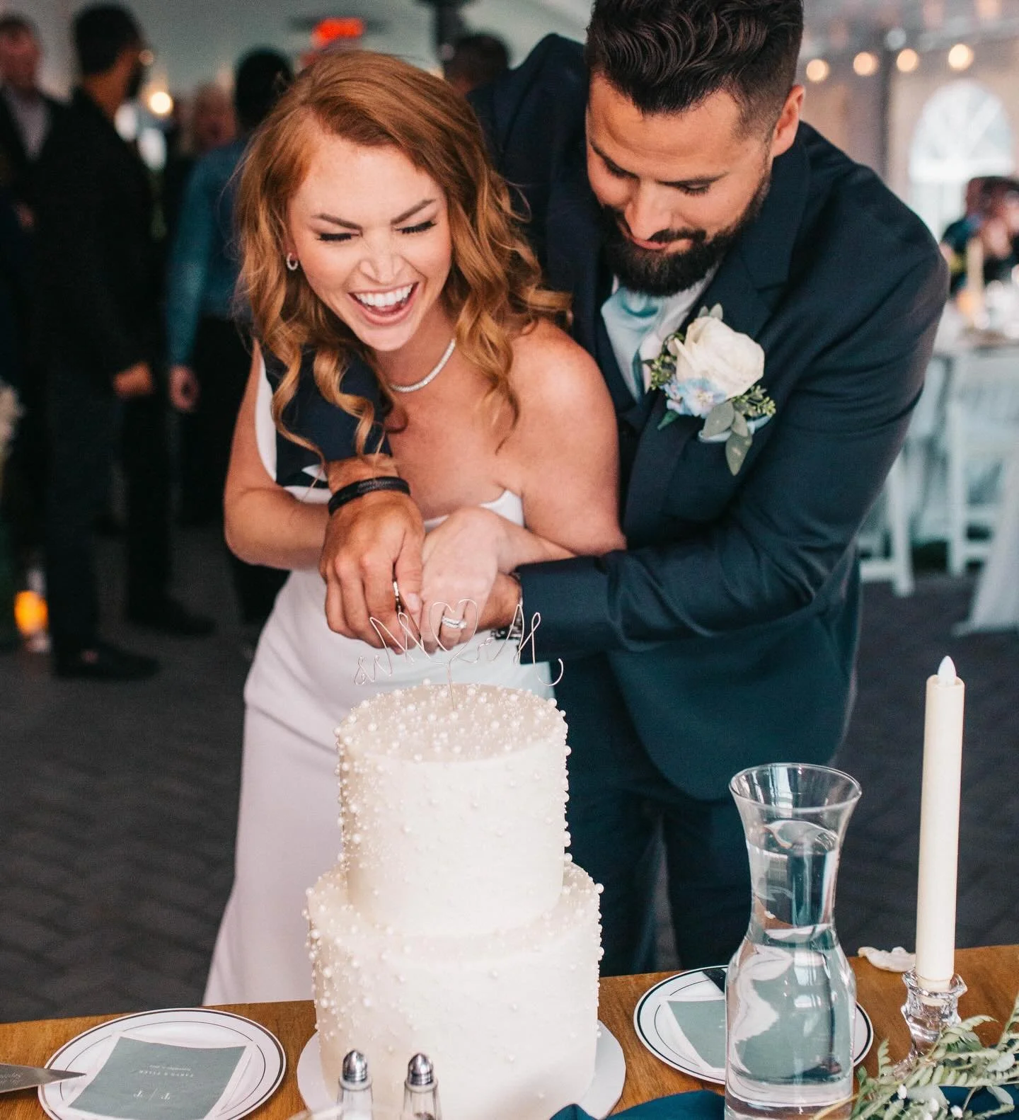 WHERE ARE THEY NOW? ✨ Episode 2 ✨ 

The Lenehans 🥂 

Wedding date: 9.7.24

How did you and your partner meet? 
At Clear Lake, growing up together. 

When you first started planning, what was most important to you for your wedding day? 
For everythin