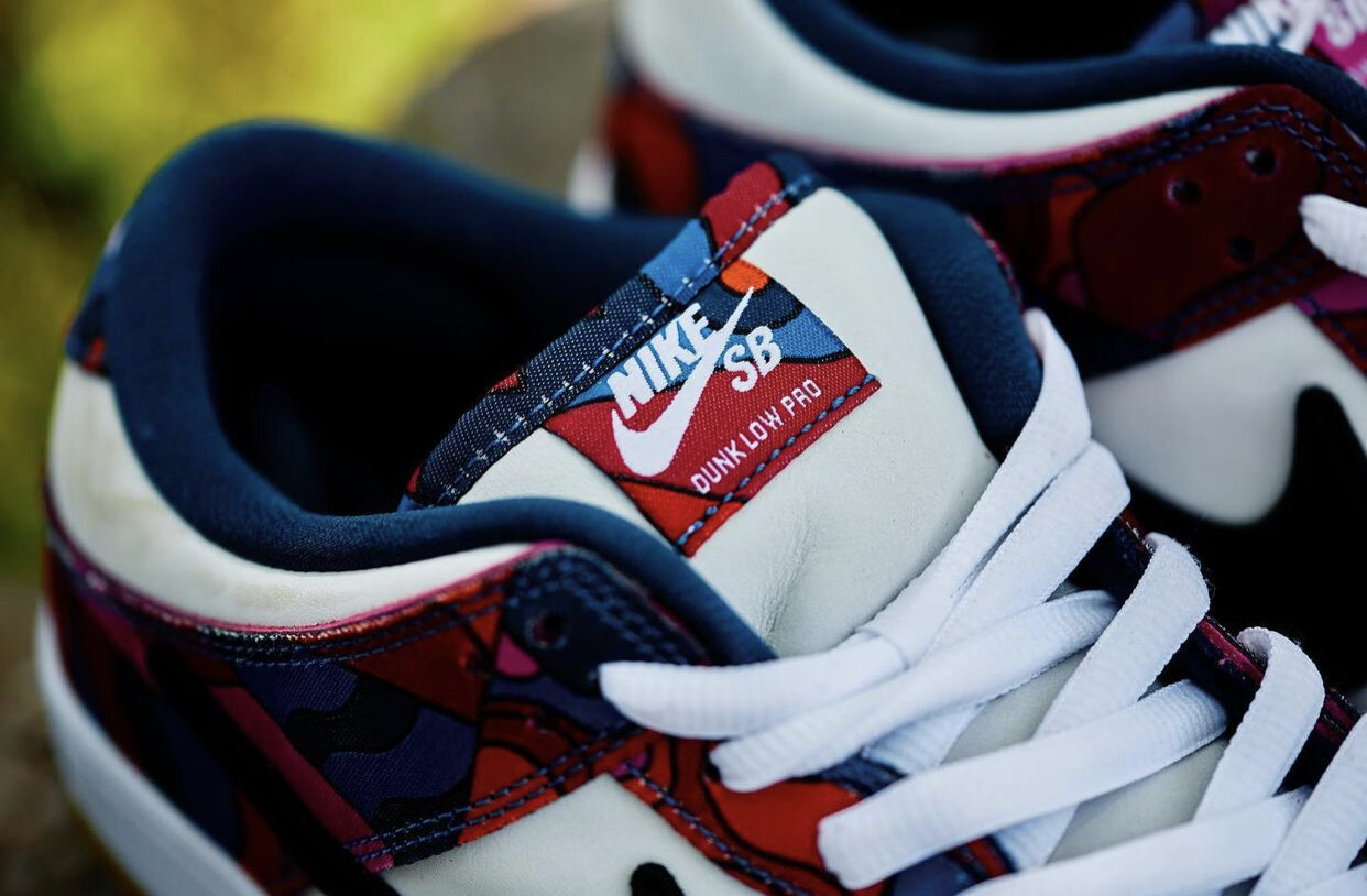 Super Rare Unreleased Nike SB Dunk Low x Parra — Chris Colgan Drips بالونات تصميم Super Rare Unreleased Nike SB Dunk Low x Parra — Chris Colgan Drips بالونات تصميم