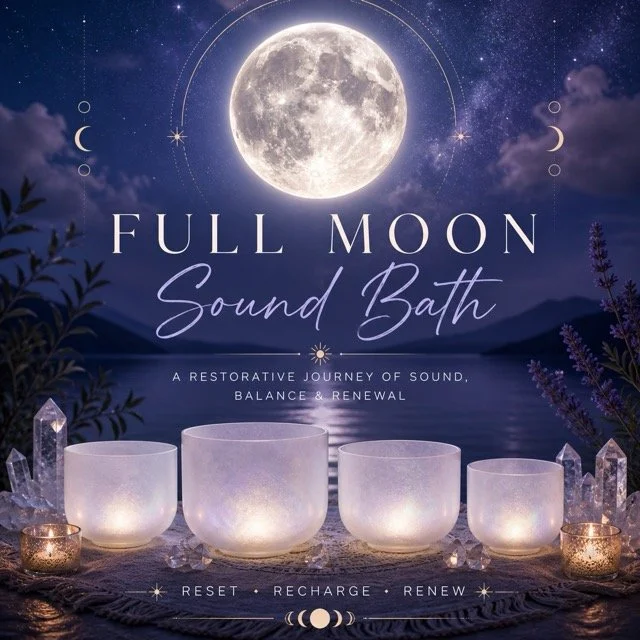 🌕💎Full Moon Magic - Crystal Sound &amp; Gong Bath