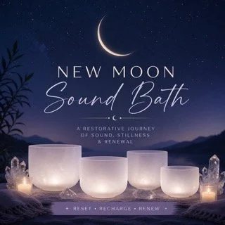 💠 New Moon Magic Crystal Sound &amp; Gong Bath