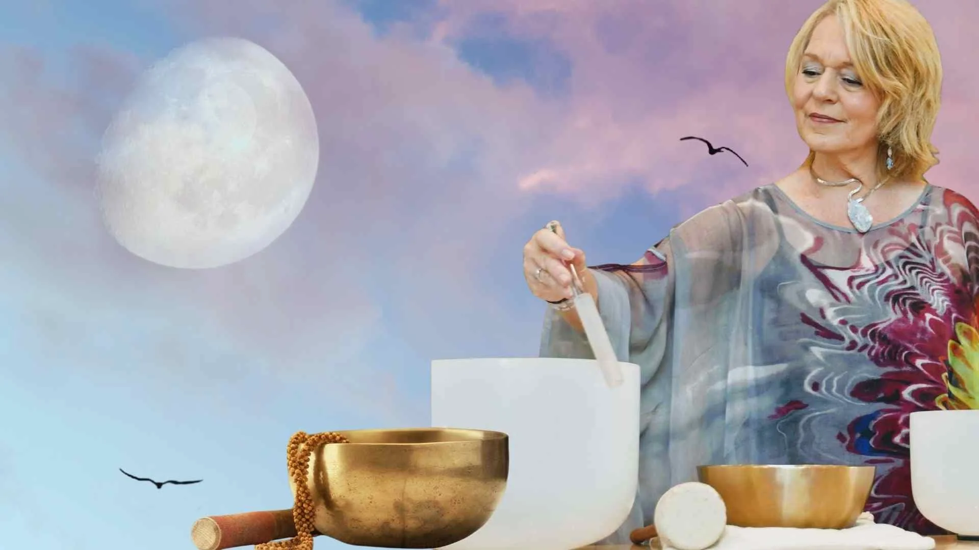 💠 New Moon Magic Crystal Sound &amp; Gong Bath 